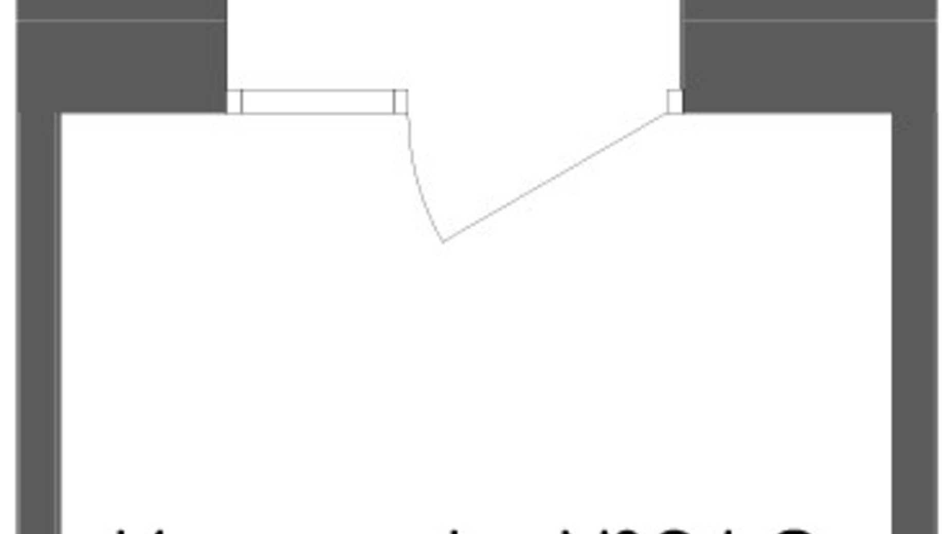 Планировка 1-комнатной квартиры в ЖК ZigZag 10.66 м², фото 792328