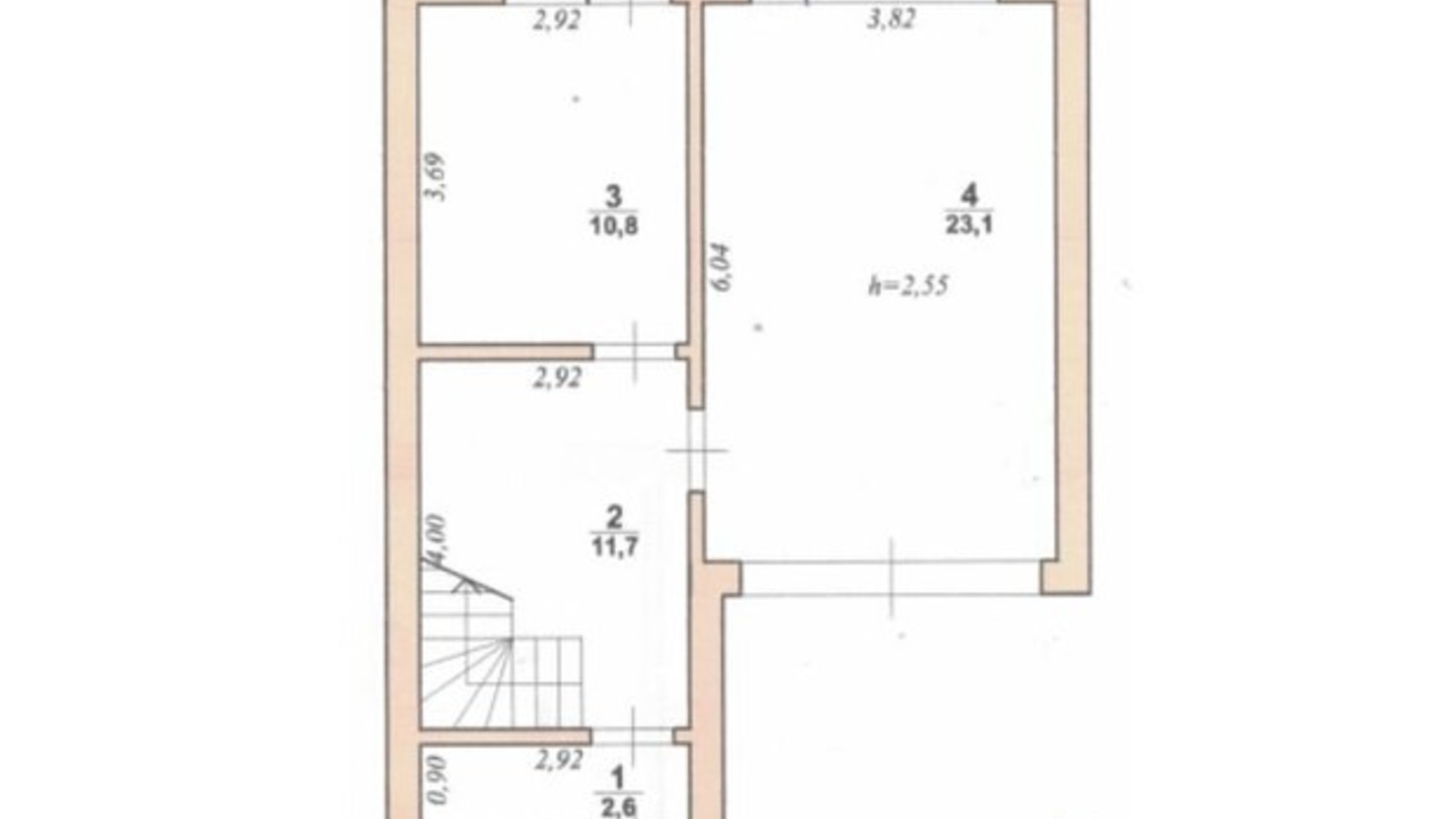 Планировка коттеджа в КГ ул. Струмок, 18Г, Д 174.6 м², фото 793765