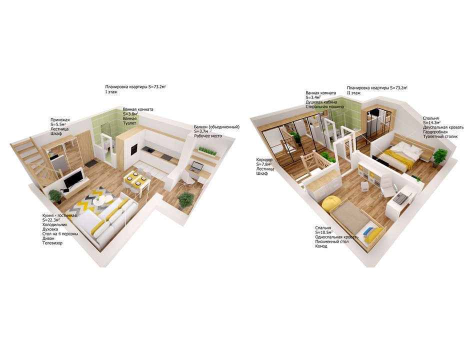 КМ Grand Villas планування 23 КМ Grand Villas планування 23