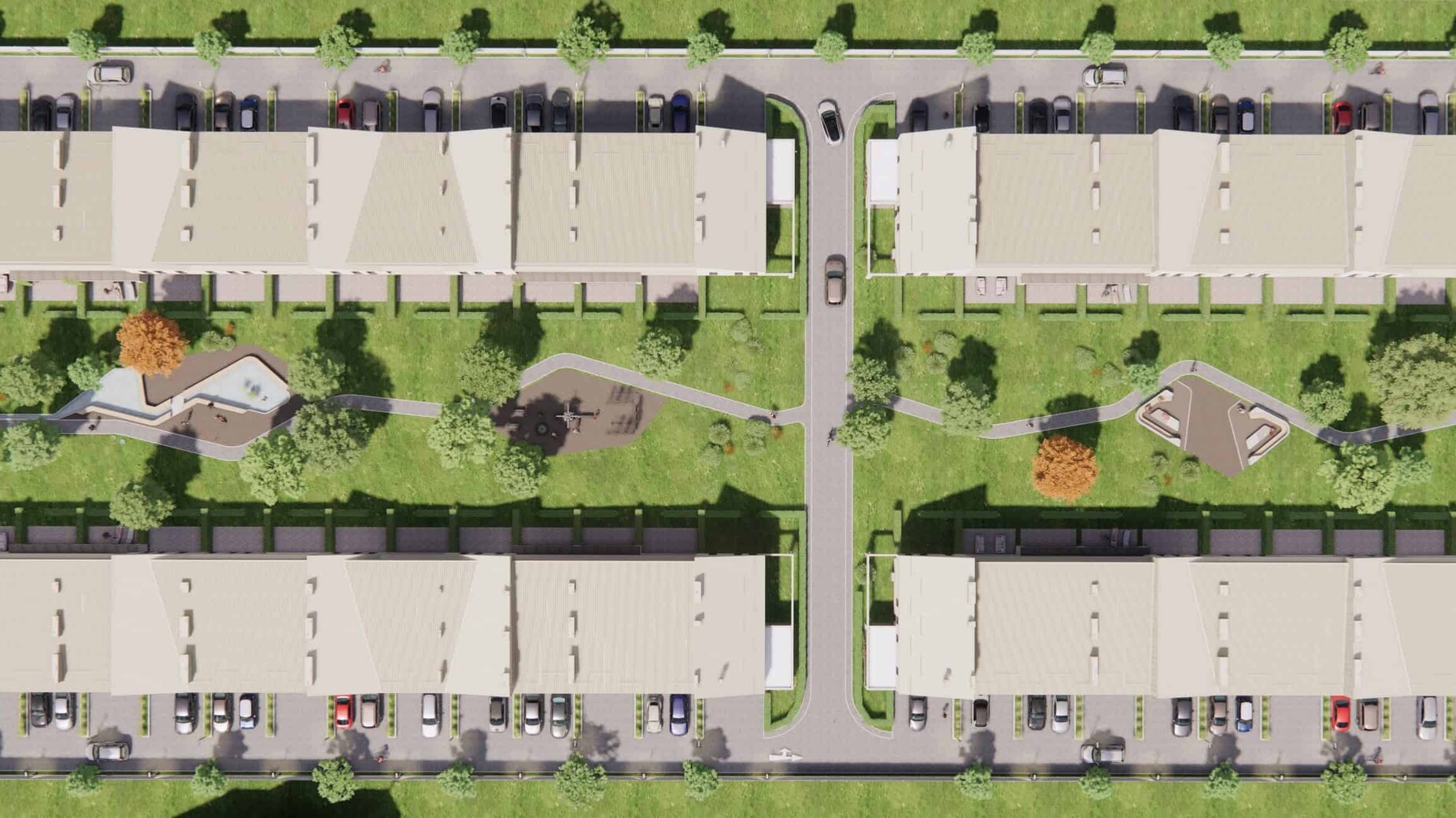 Таунхаус 4 Lines  генплан 798638