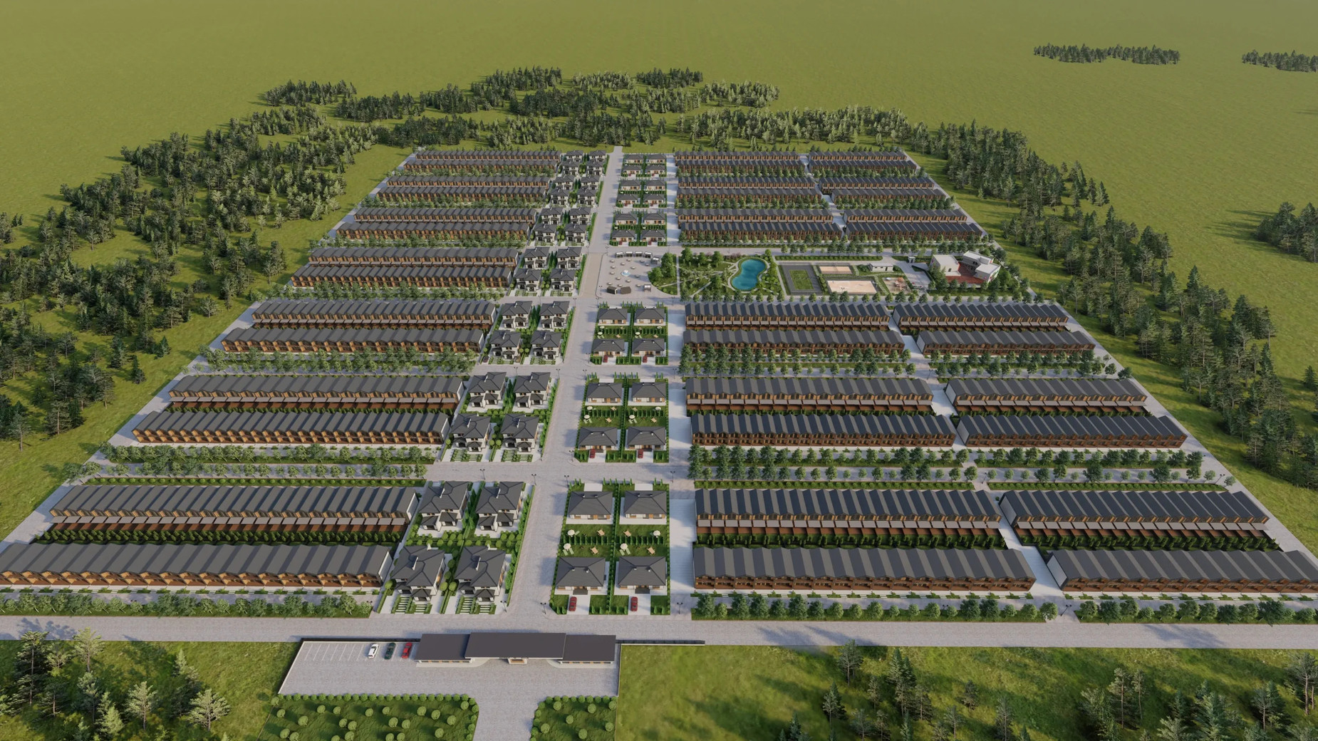 КМ Beverly Hills Town  генплан 801587