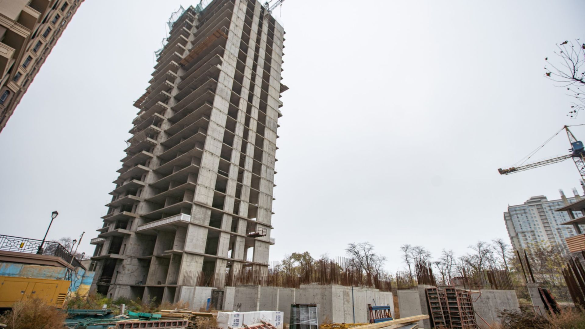 Состоянием на январь 2025 года БЦ PlatOn ход строительства фото 801776