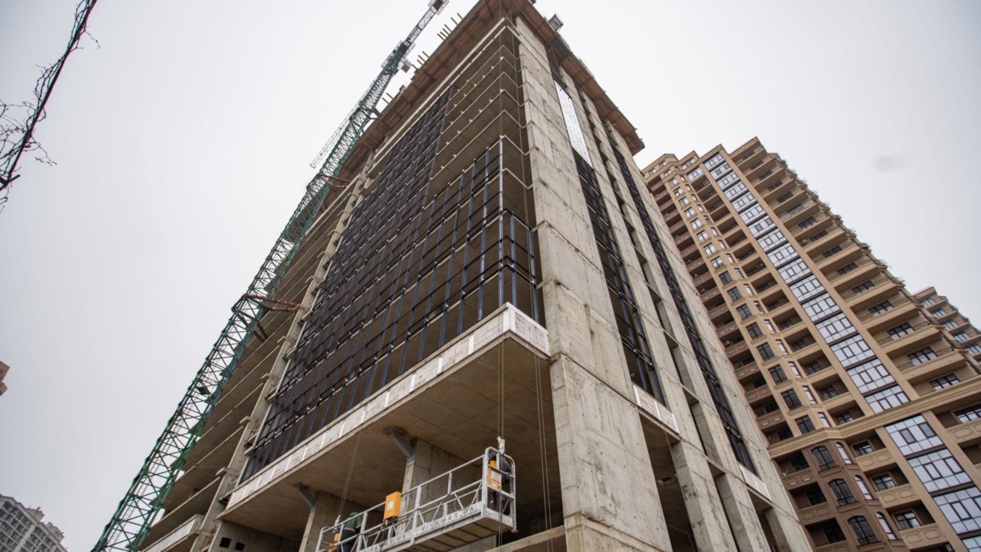 Состоянием на январь 2025 года БЦ PlatOn ход строительства фото 801779