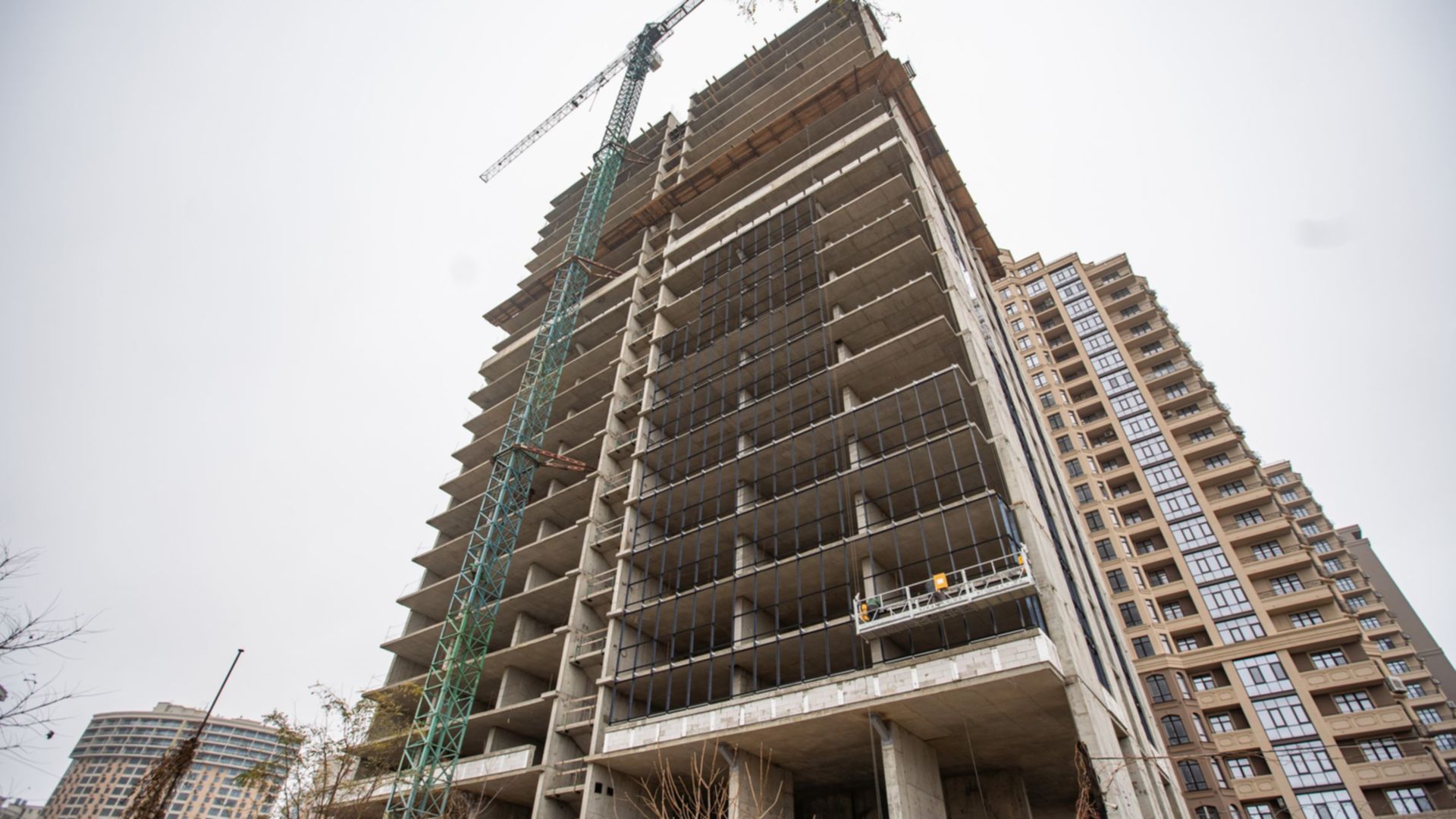 Состоянием на январь 2025 года БЦ PlatOn ход строительства фото 801780