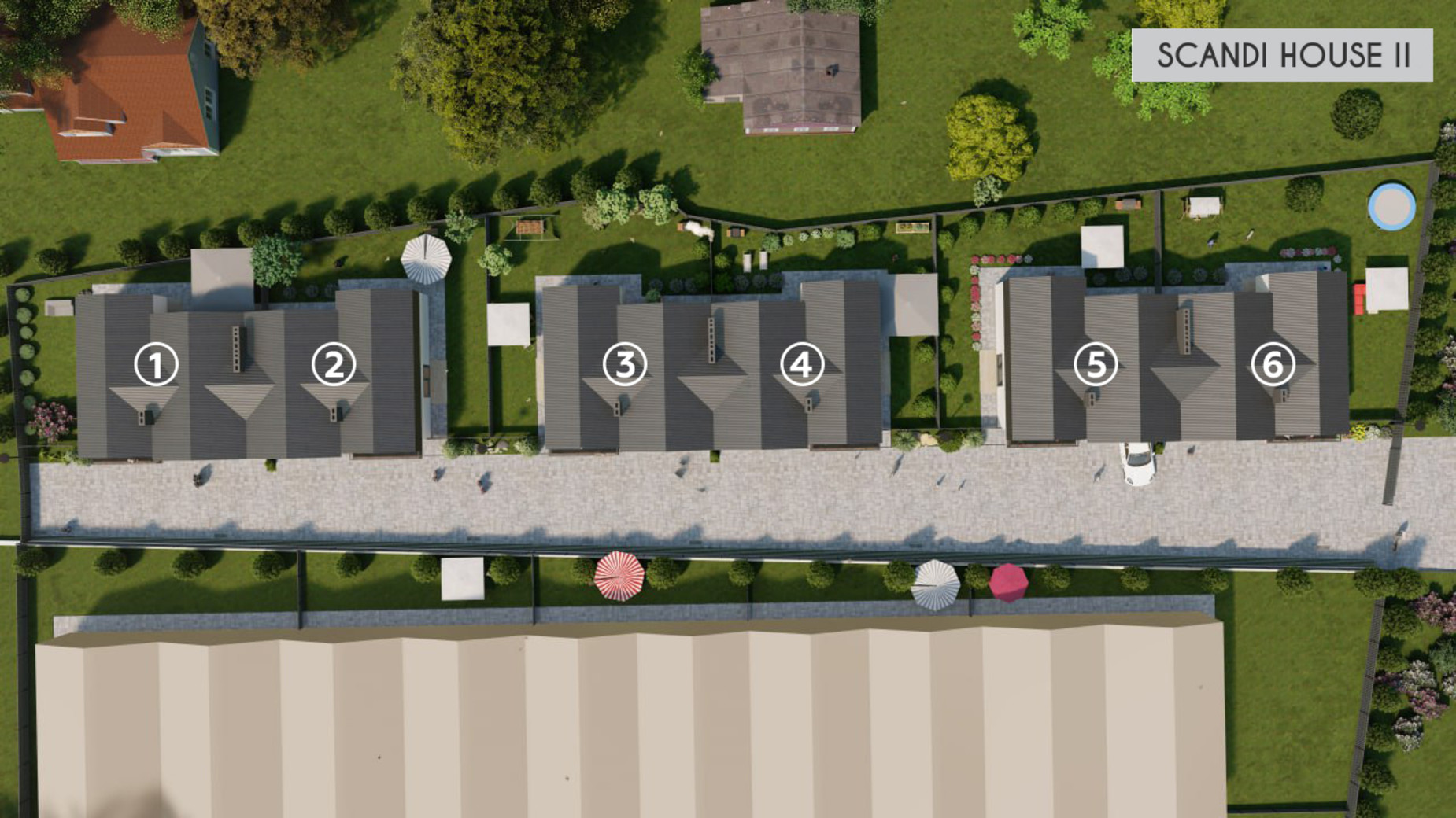 Таунхаус Scandi House  генплан 803114
