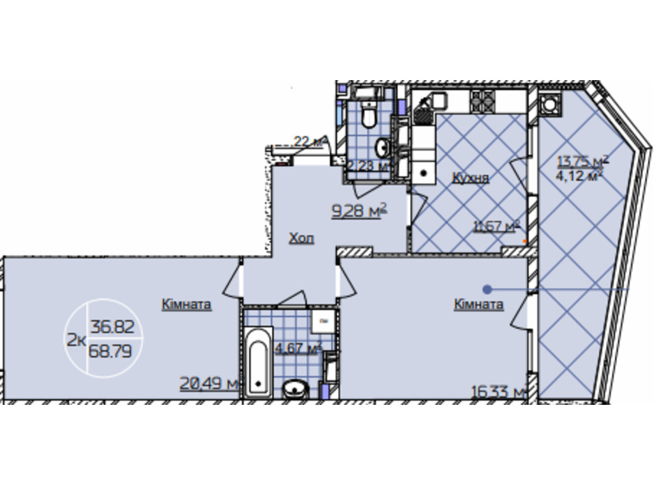 ЖК Imperial Park Avenue планировка 17 ЖК Imperial Park Avenue планировка 17