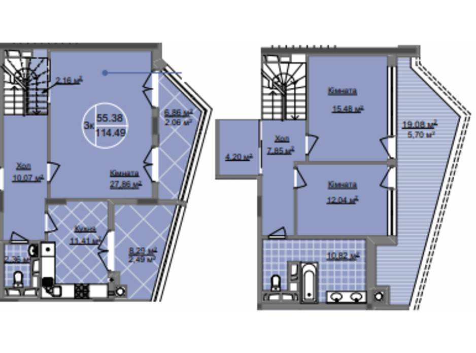 ЖК Imperial Park Avenue планировка 20 ЖК Imperial Park Avenue планировка 20