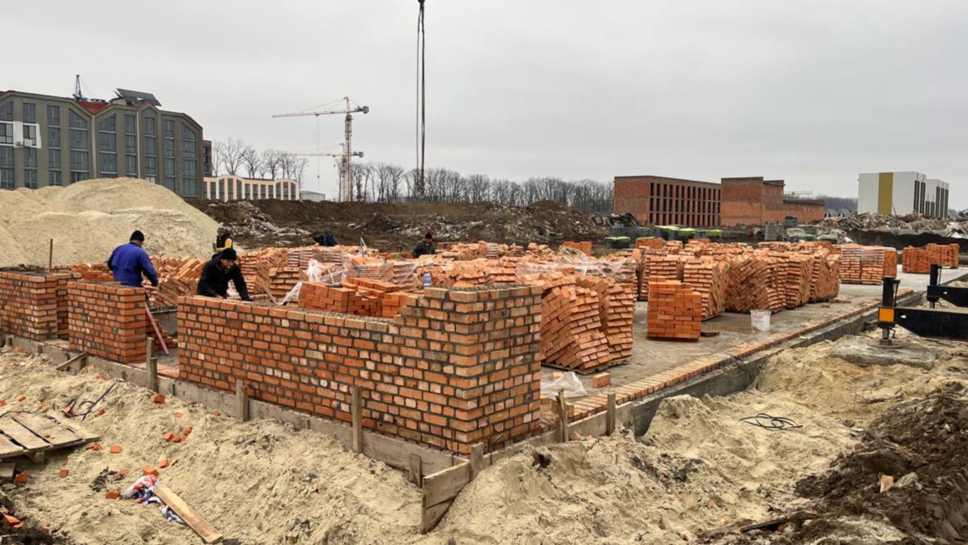 Состоянием на январь 2025 года ЖК Sanville Park ход строительства фото 814085