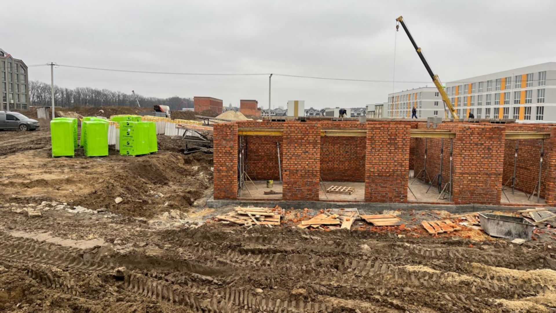 Состоянием на январь 2025 года ЖК Sanville Park ход строительства фото 814087