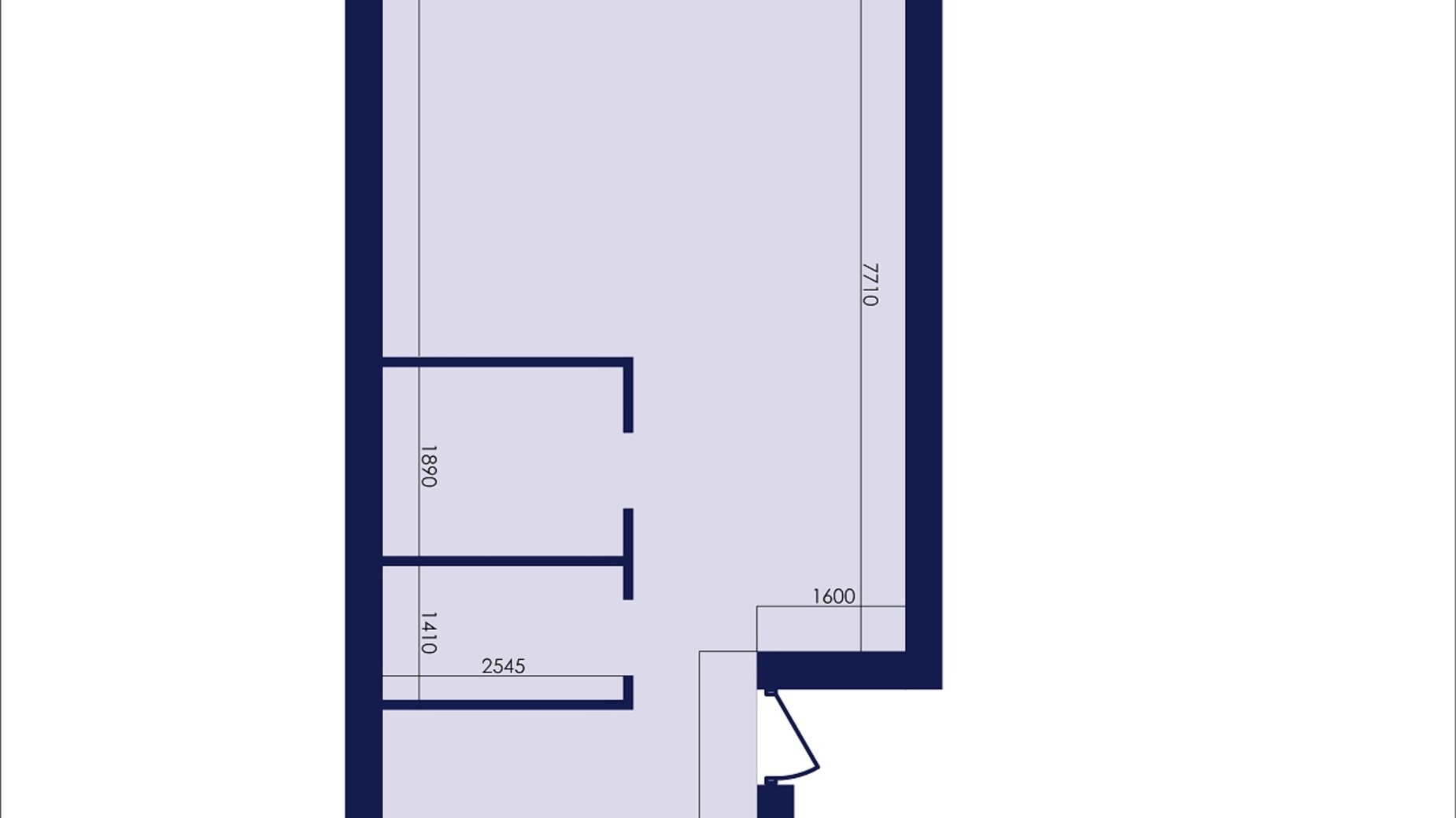 Планировка 3-комнатной квартиры в ЖК Маgнит, Дом на Фонтане 105.3 м², фото 81495