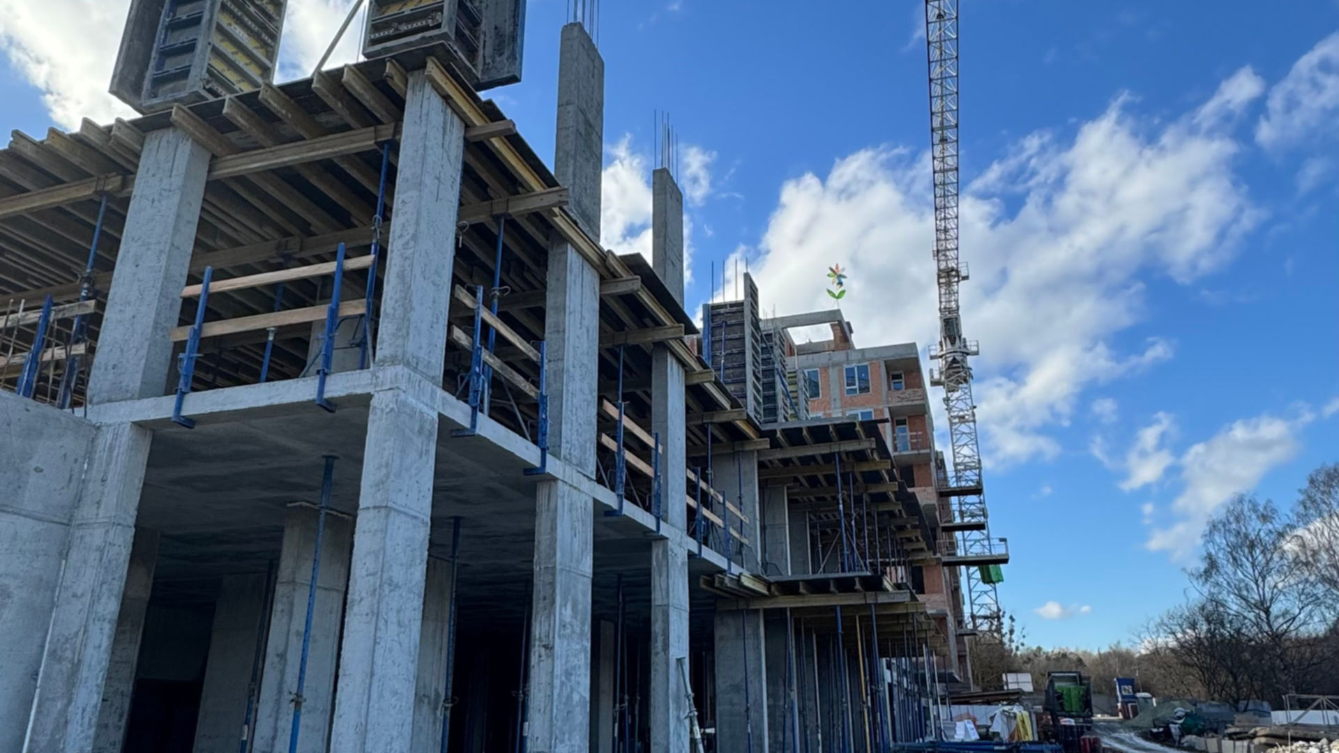 Станом на лютий 2025 року Затишний квартал MHouse хід будівництва фото 821612