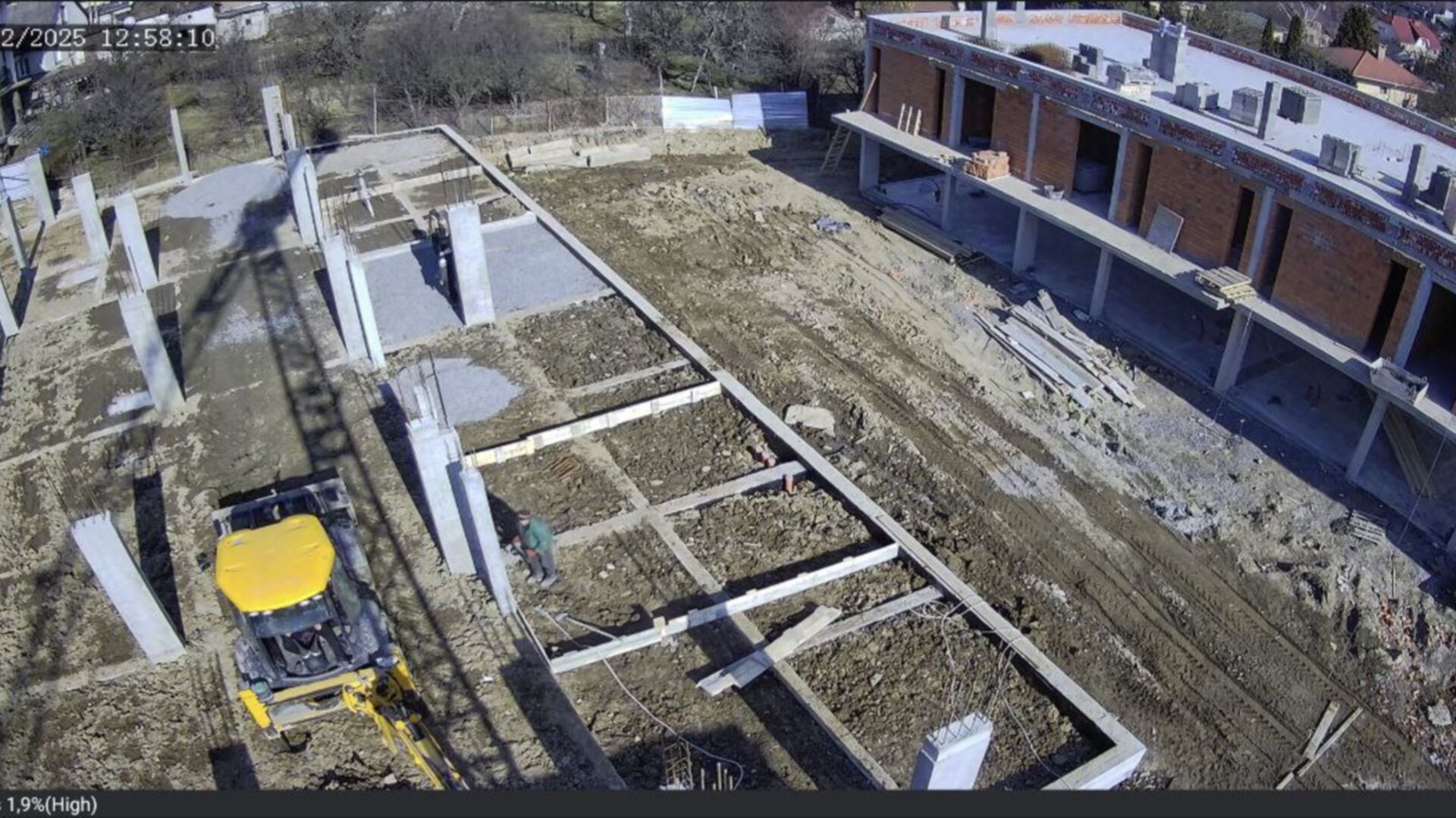 Состоянием на февраль 2025 года КГ Bergman Park ход строительства фото 822138