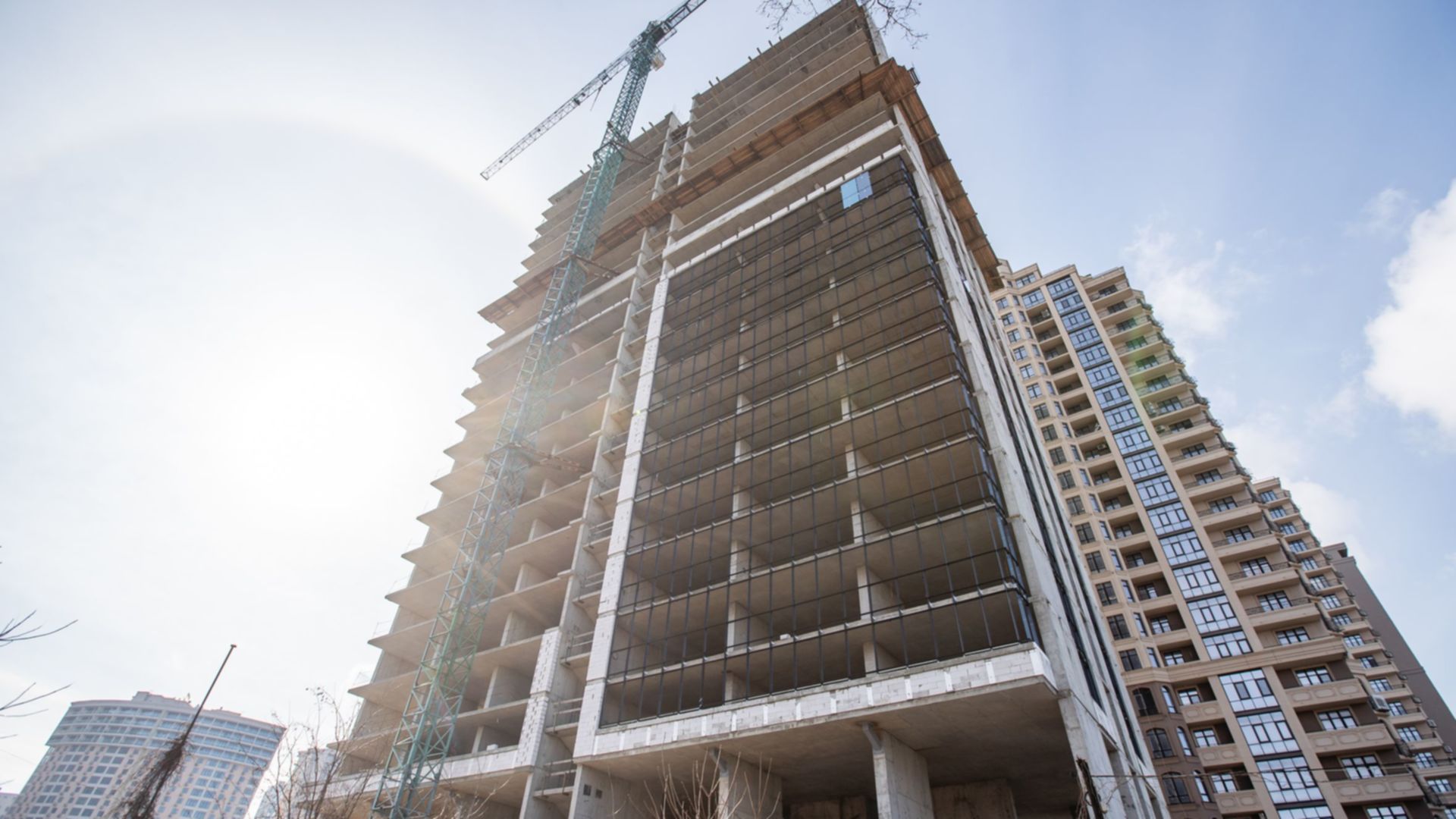 Состоянием на февраль 2025 года БЦ PlatOn ход строительства фото 824140