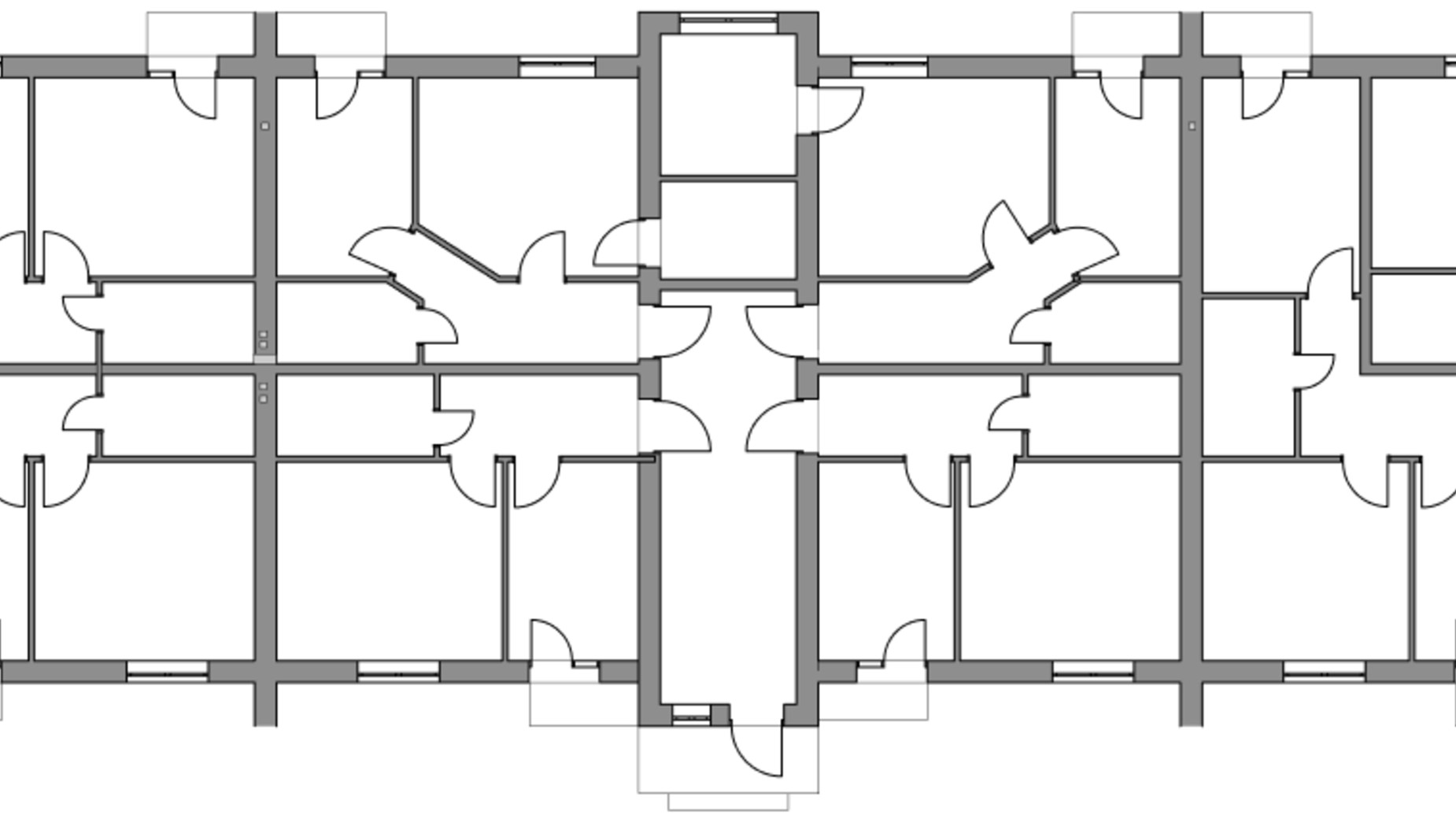 Планування 2-кімнатної квартири в ЖК Баварія 46.23 м², фото 824450