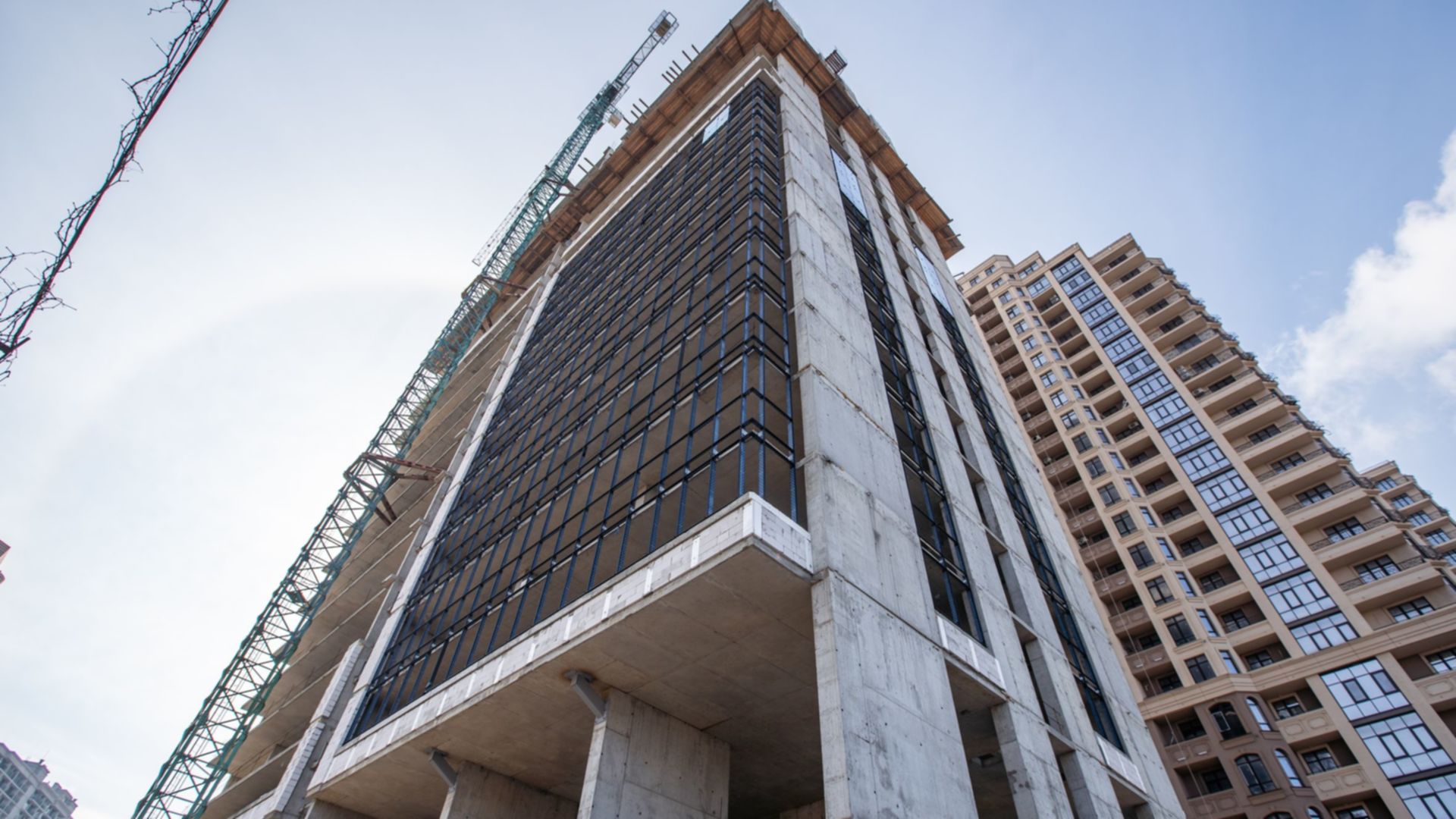 Состоянием на март 2025 года БЦ PlatOn ход строительства фото 827416