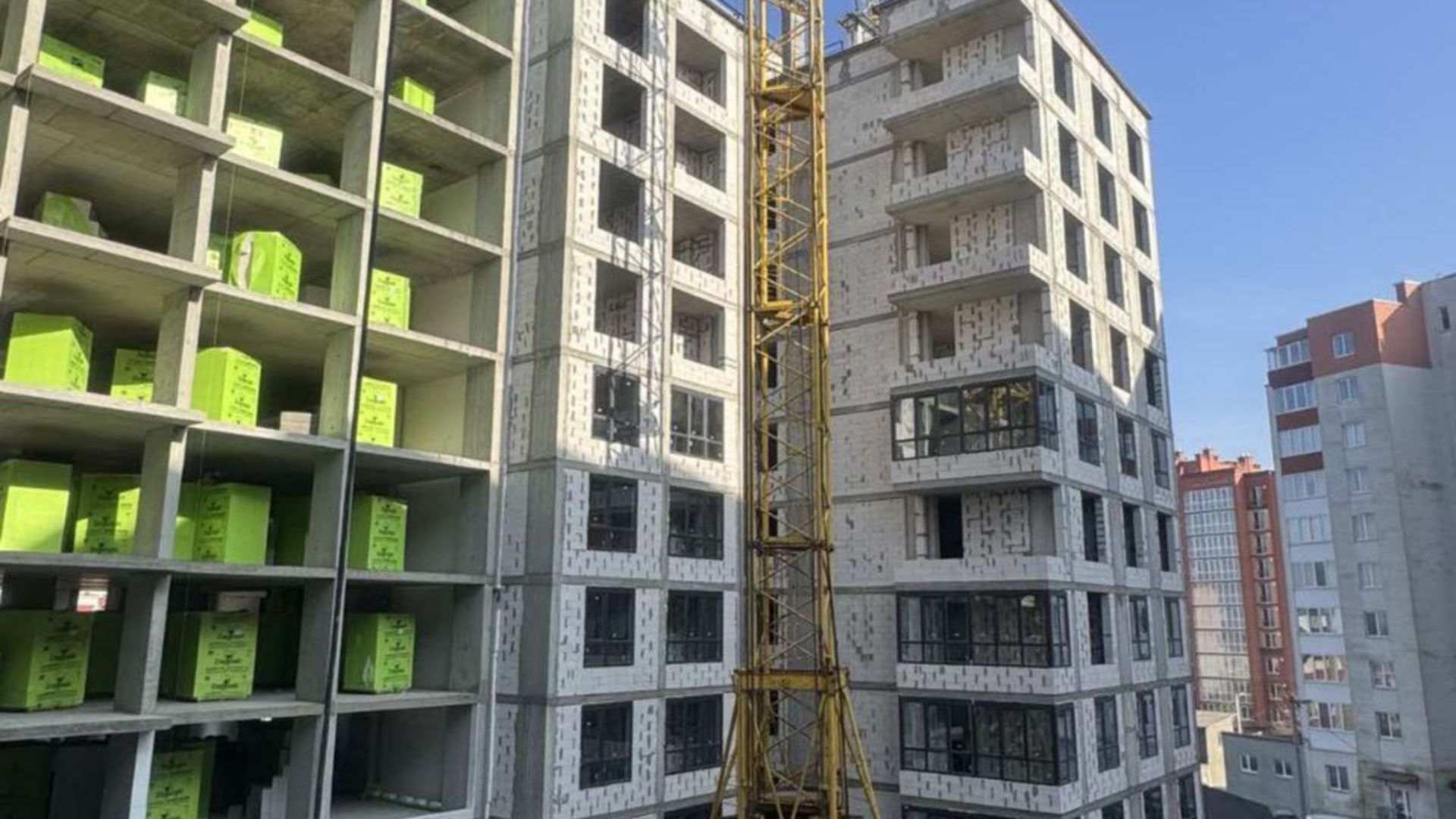 Станом на березень 2025 року ЖК вул. Тролейбусна, 5 хід будівництва фото 828312