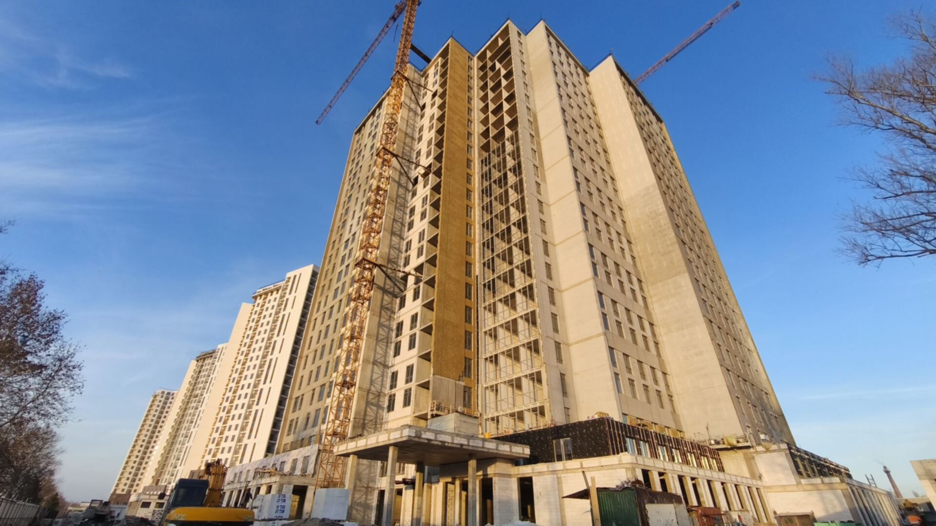 Состоянием на март 2025 года БЦ Kadorr City ход строительства фото 828394