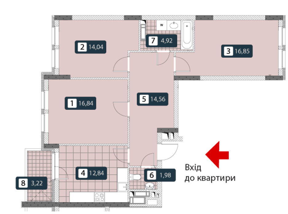 ЖК Нивки-Парк планировка 29 ЖК Нивки-Парк планировка 29