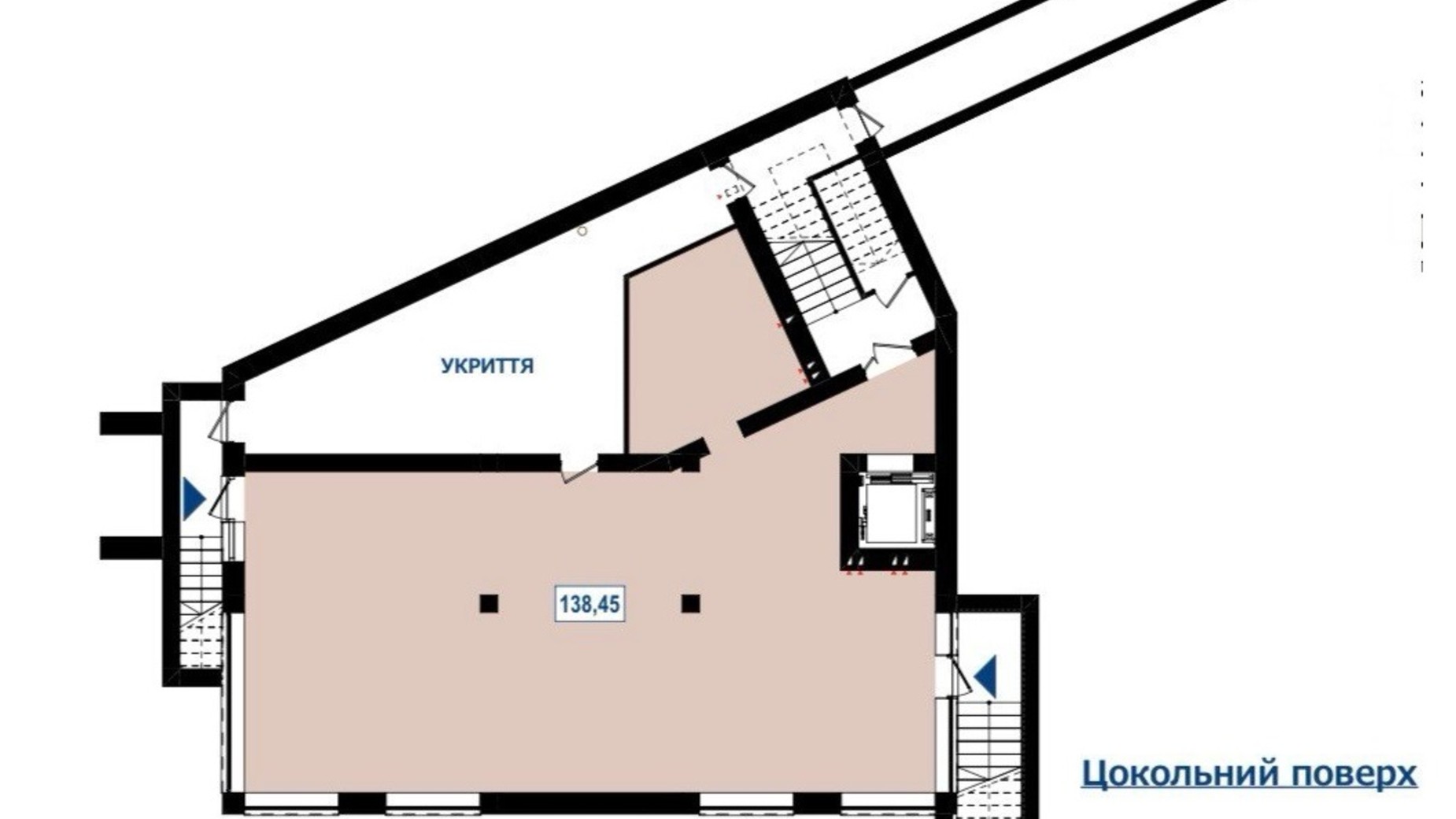 Планировка помещения в Бизнес-центр А5 138 м², фото 835034