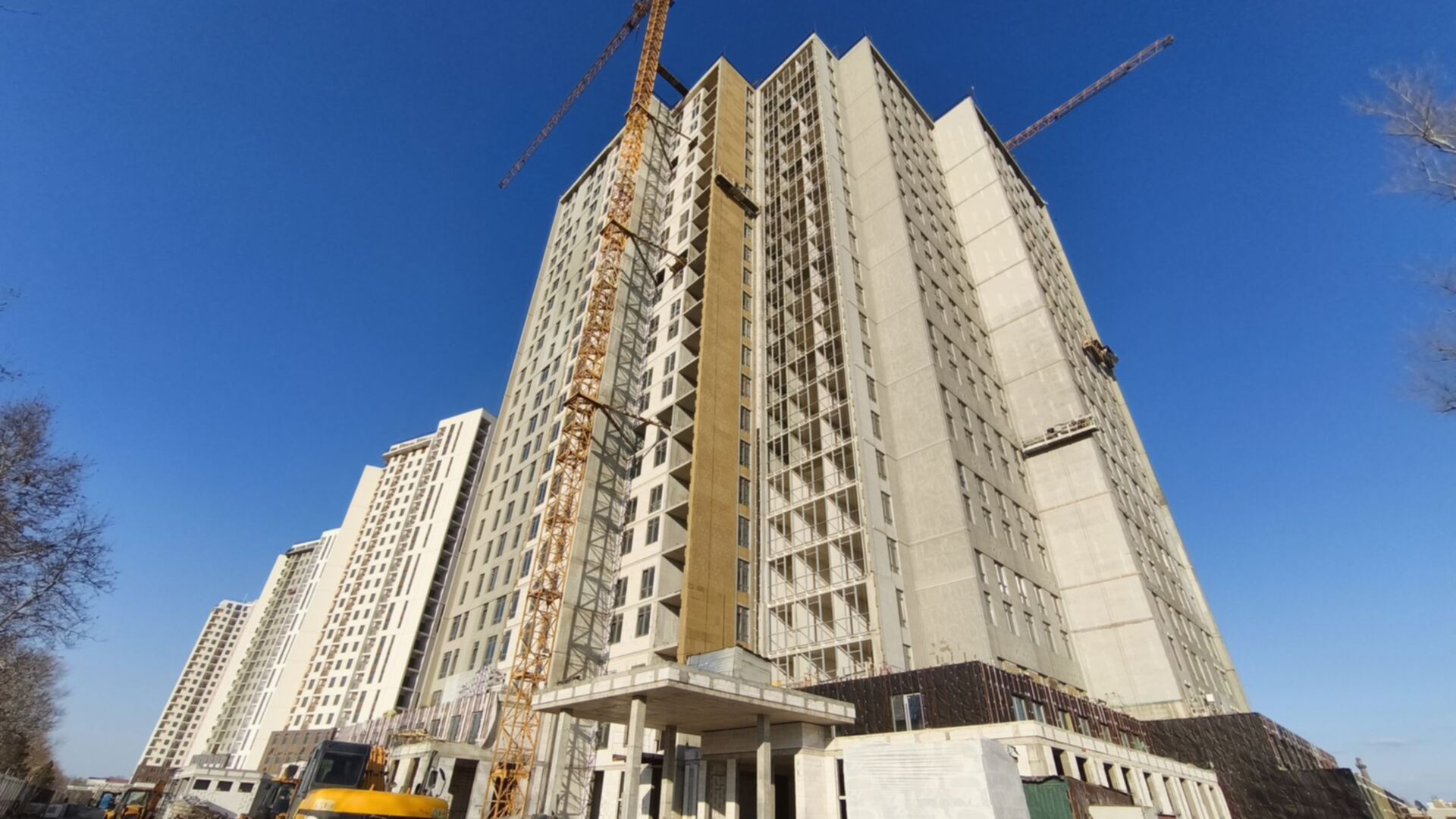 Состоянием на март 2025 года БЦ Kadorr City ход строительства фото 843131