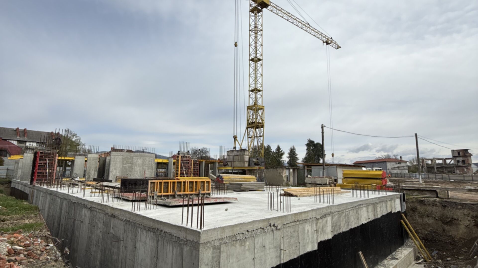 Станом на квітень 2025 року ЖК Central City Mukachevo хід будівництва фото 852218