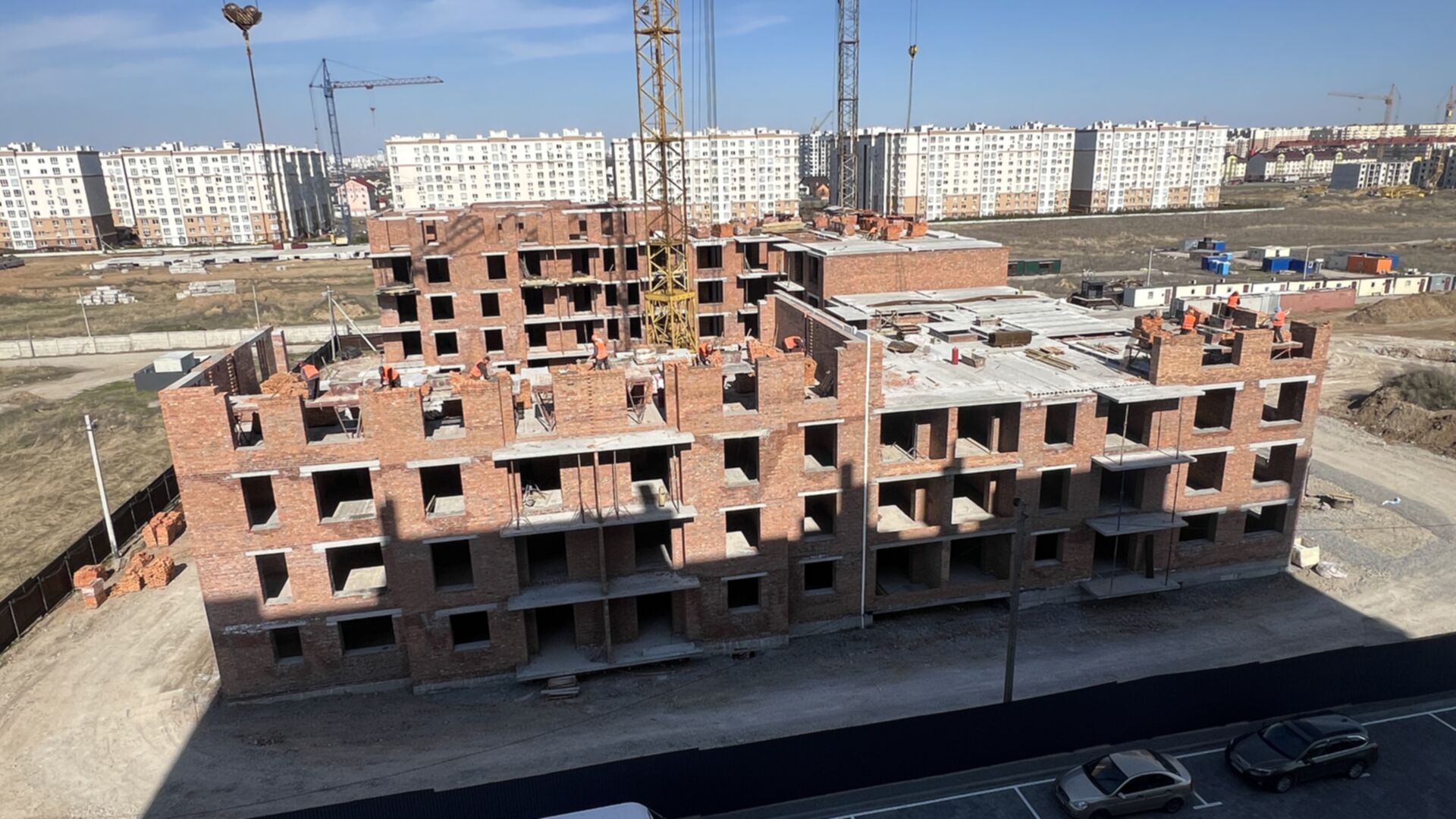 Состоянием на март 2025 года ЖК Park Residence ход строительства фото 853067