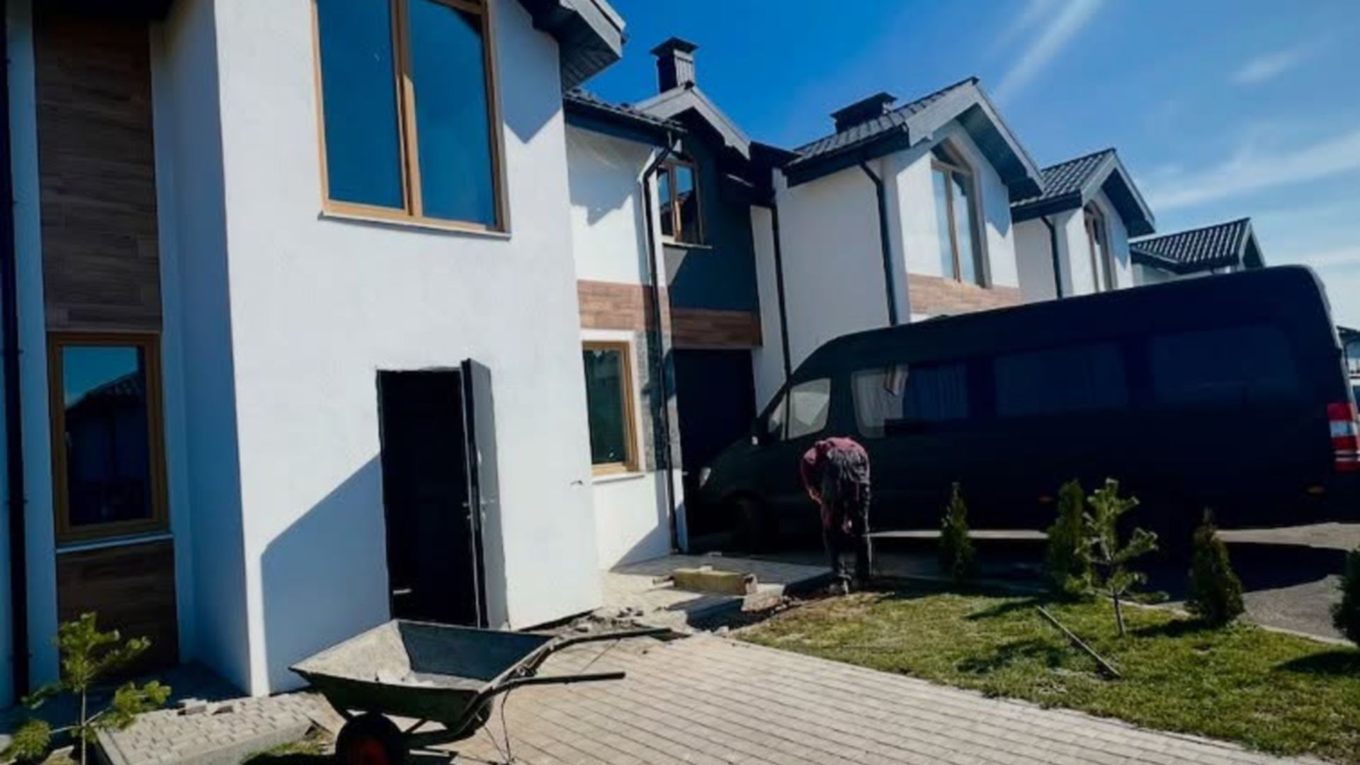 Коттеджный городок Счастливый Хуторок ход строительства фото 855553