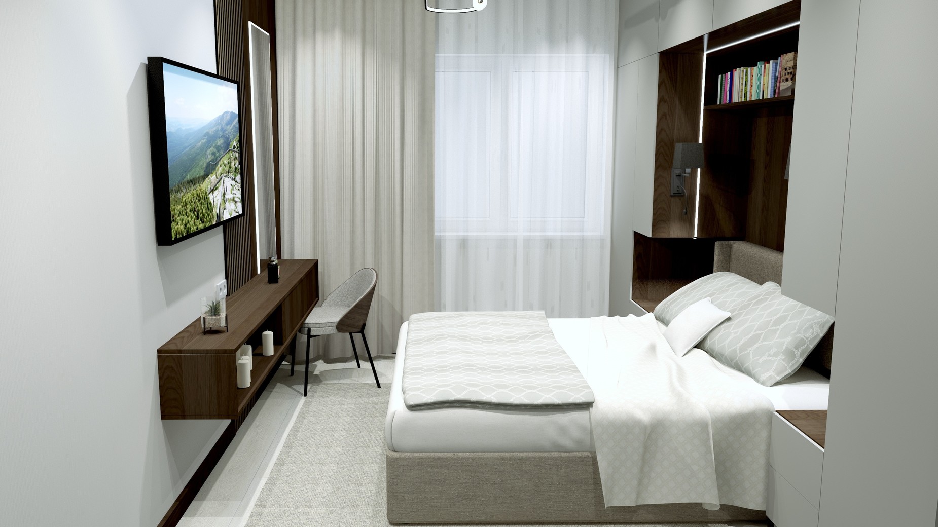 Планировка 1-комнатной квартиры в ЖК Глибока Долина 39.4 м², фото 858111