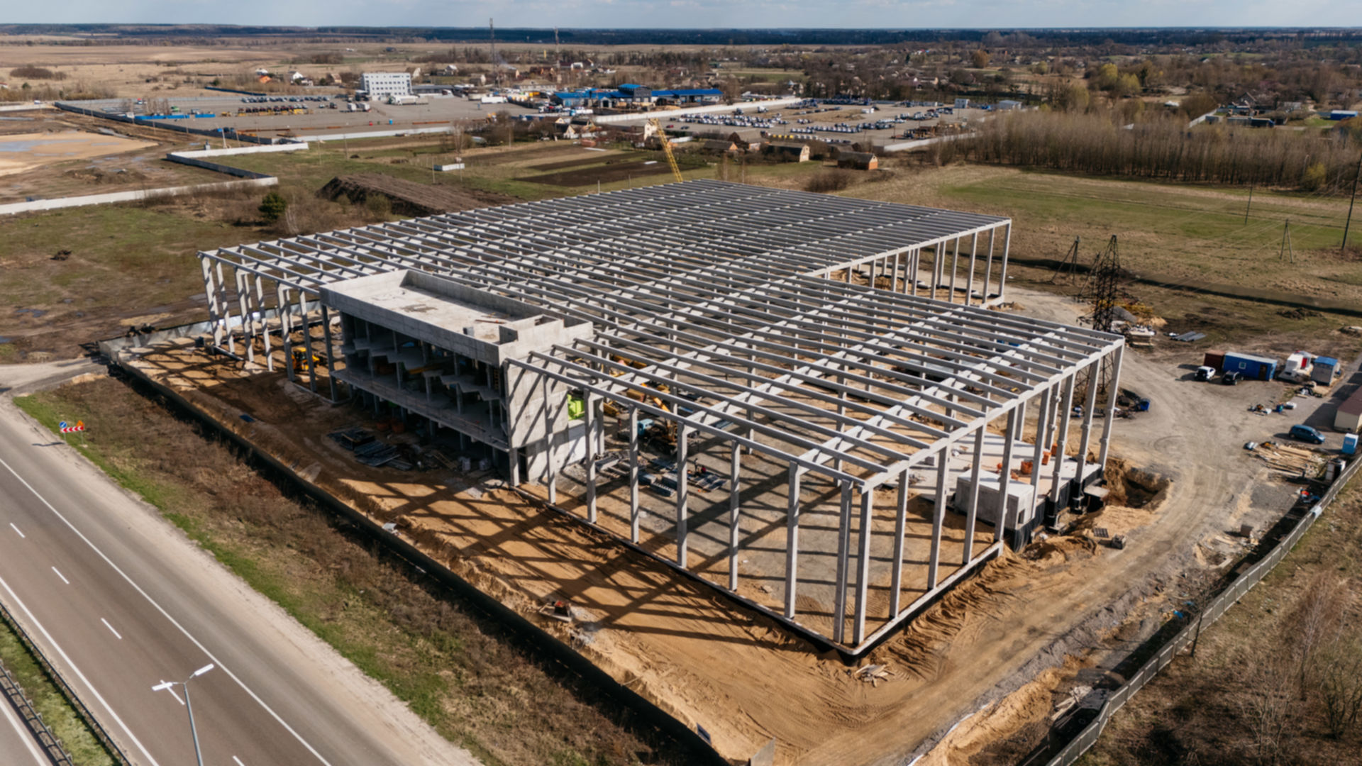 Логистический комплекс LOGISTICS HUB ход строительства фото 858705