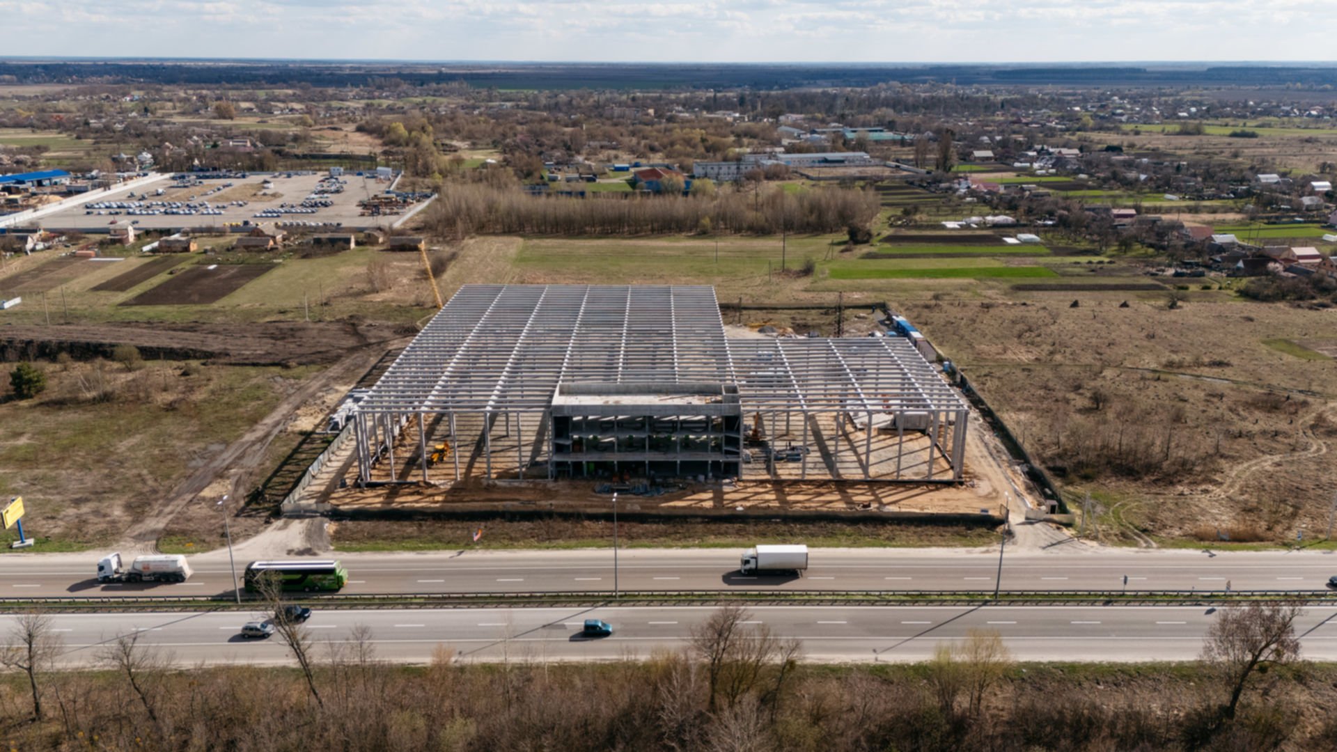 Логистический комплекс LOGISTICS HUB ход строительства фото 858707