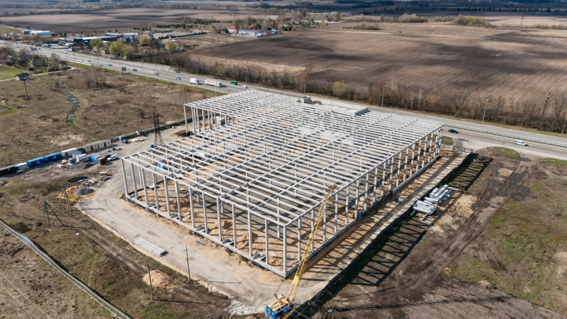 Логистический комплекс LOGISTICS HUB ход строительства фото 858715