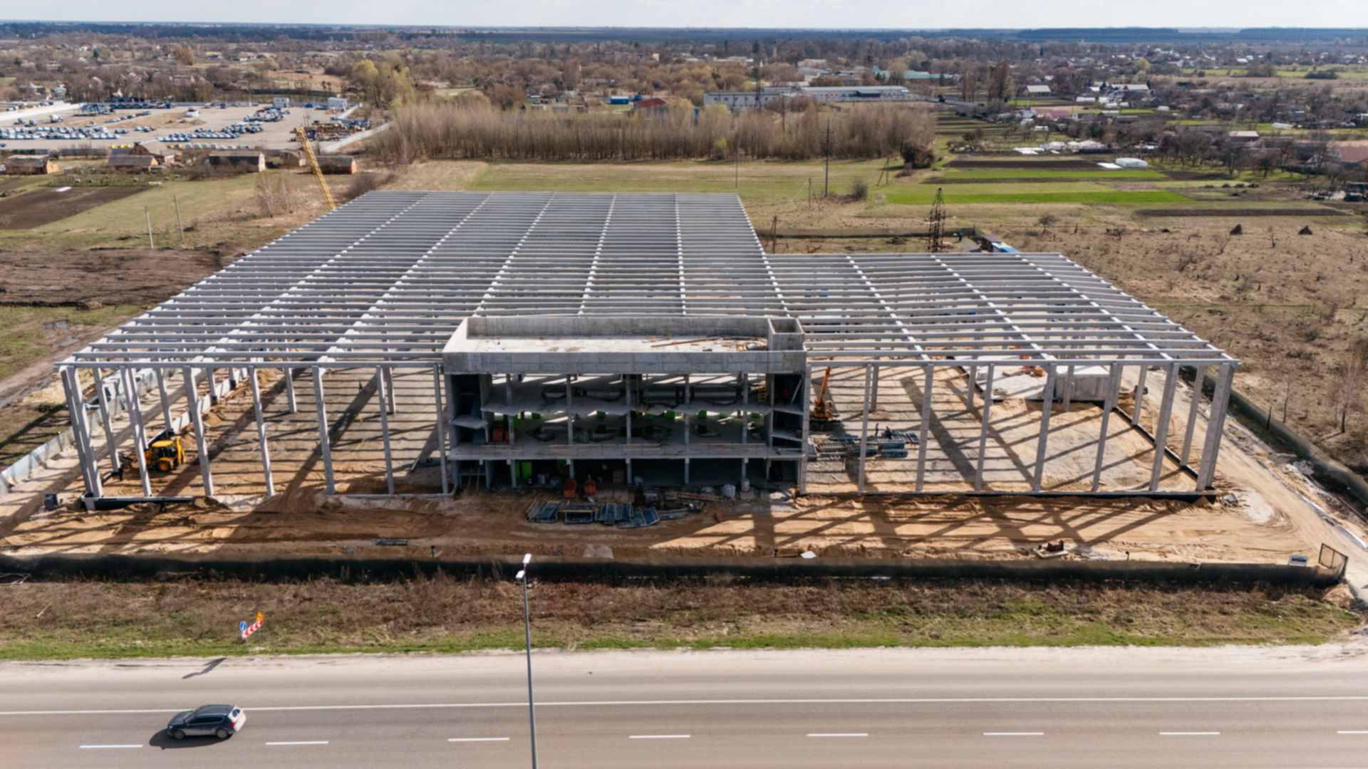 Логистический комплекс LOGISTICS HUB ход строительства фото 858731