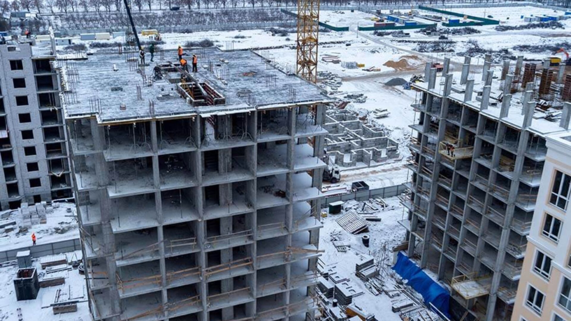 ЖК Новые Теремки ход строительства фото 86447