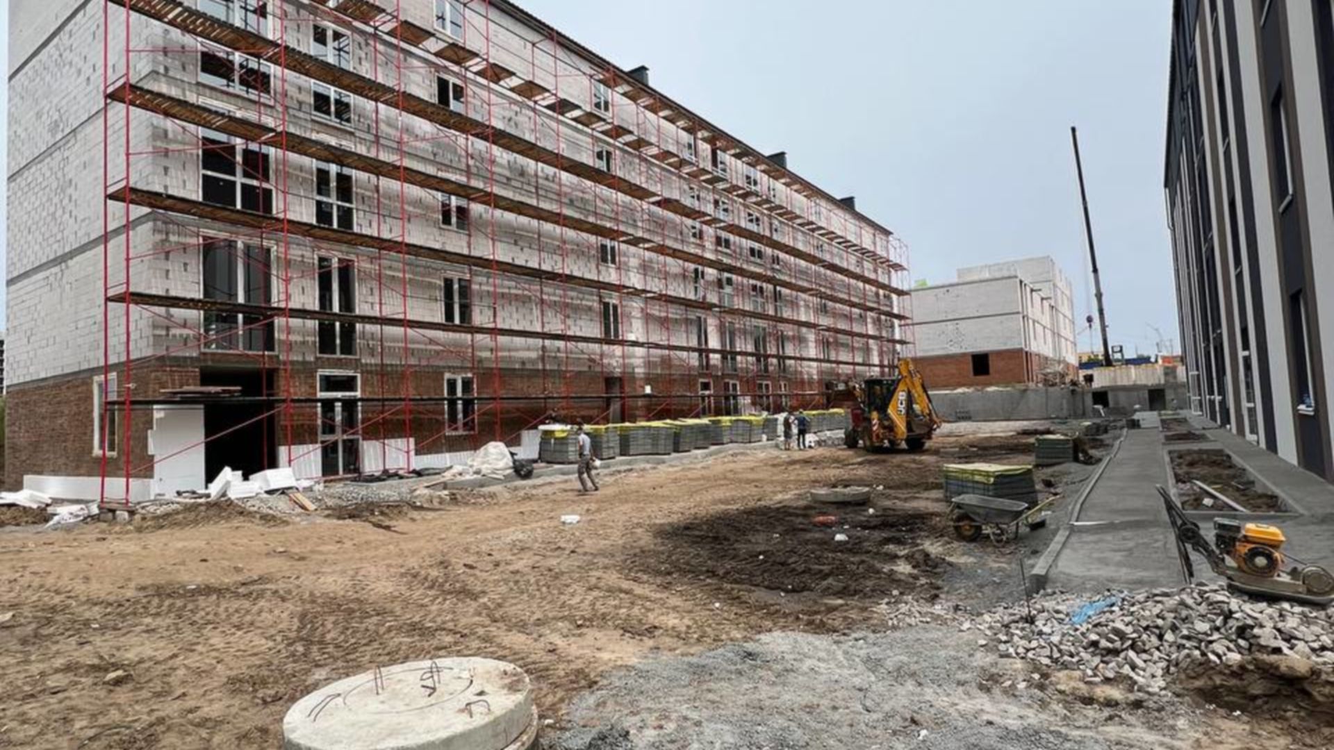 Состоянием на июнь 2025 года ЖК Sanville Park ход строительства фото 877424