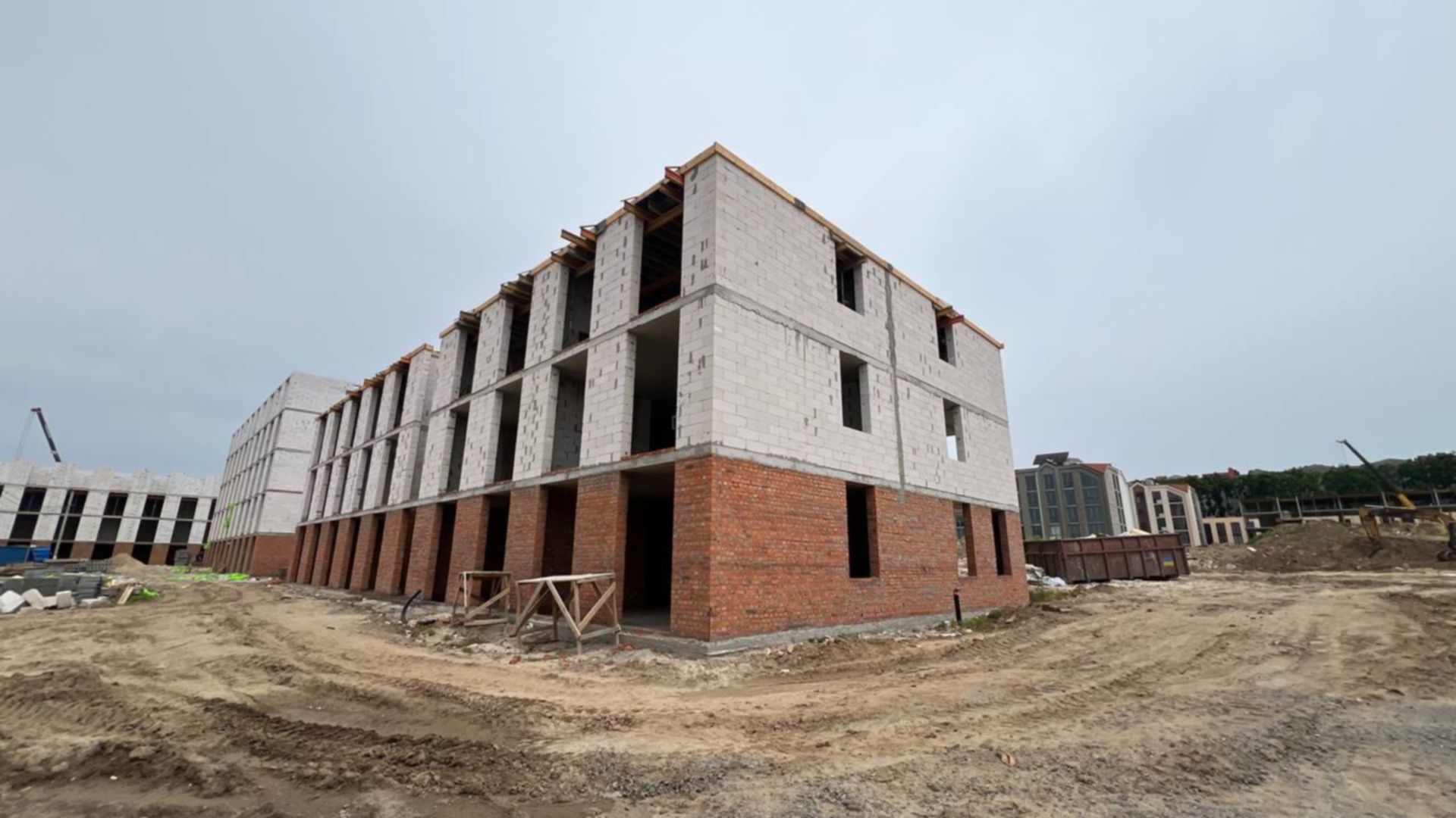 Состоянием на июнь 2025 года ЖК Sanville Park ход строительства фото 877445