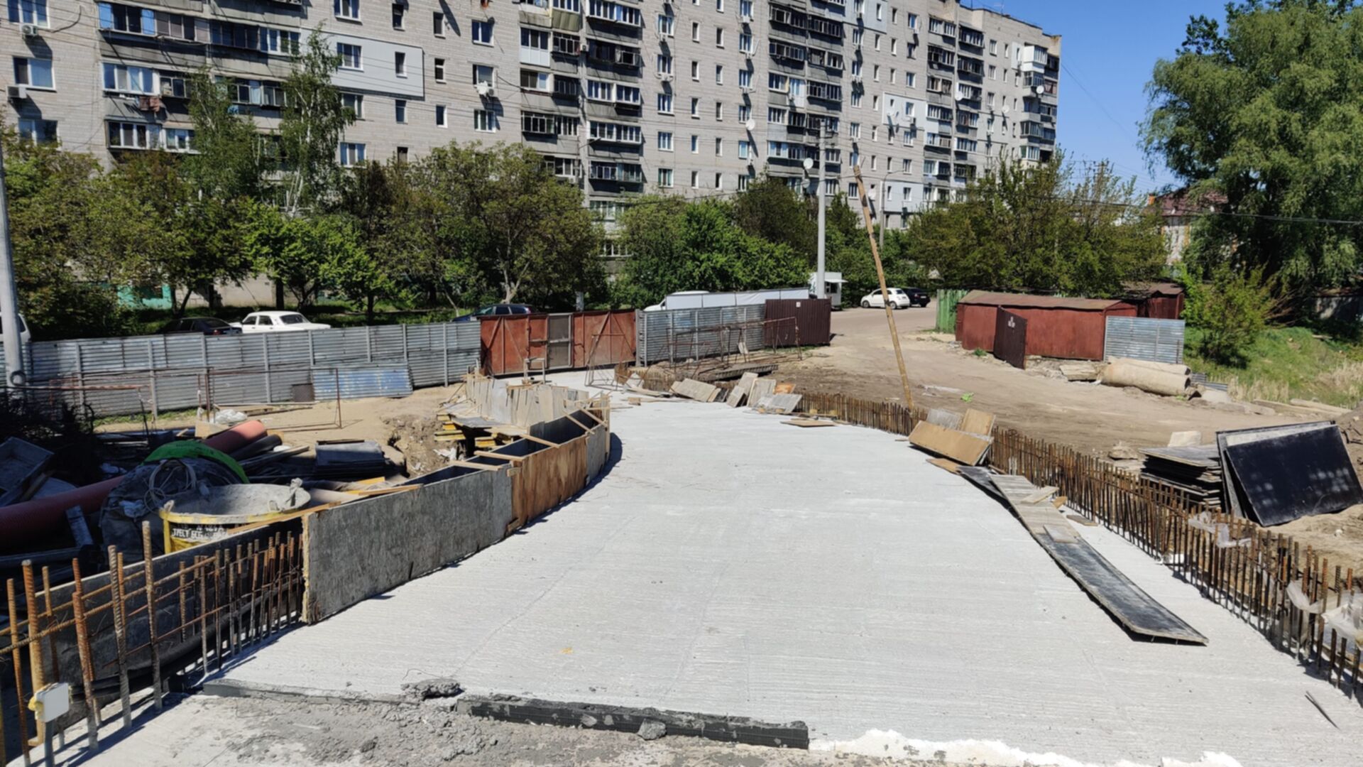 Состоянием на май 2025 года ЖК Парковый ход строительства фото 880393