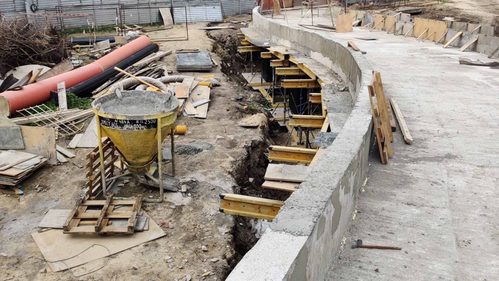 Состоянием на май 2025 года ЖК Парковый ход строительства фото 880394