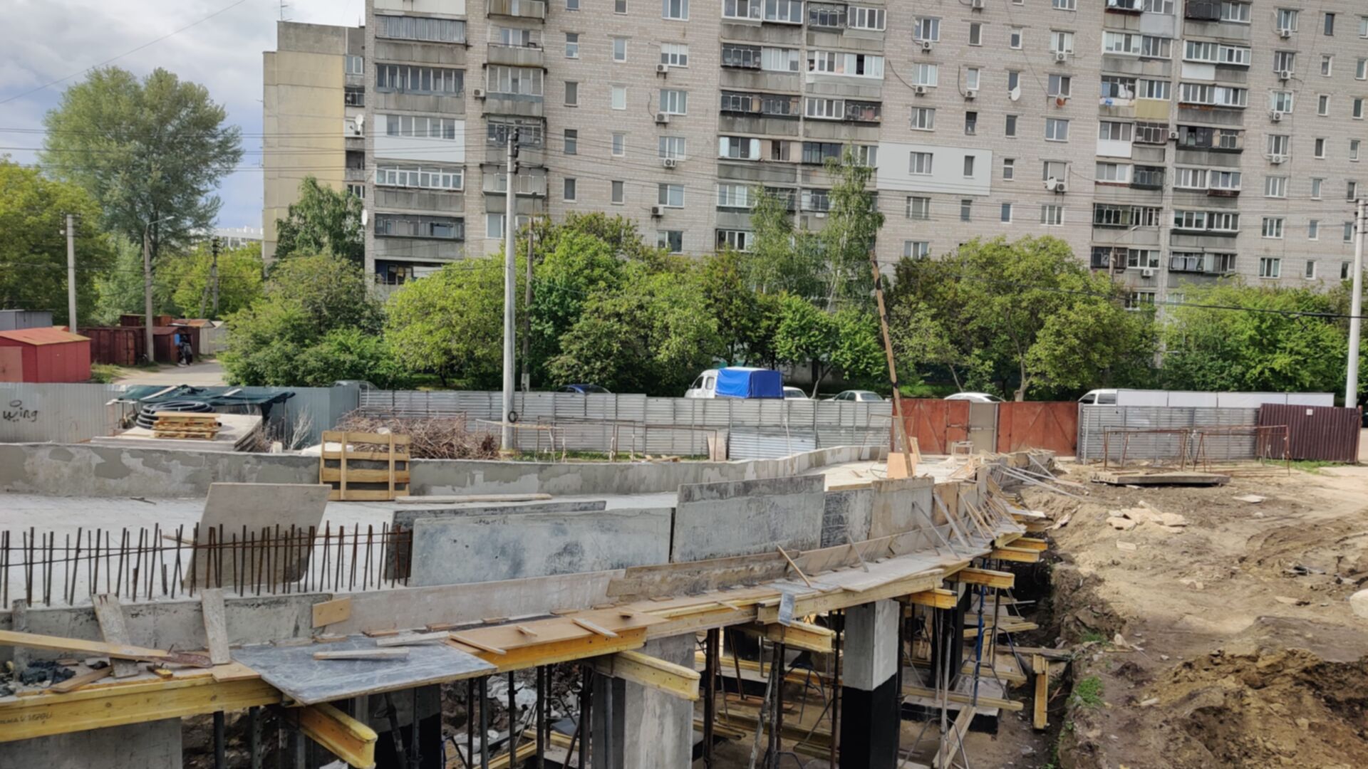 Состоянием на май 2025 года ЖК Парковый ход строительства фото 880401