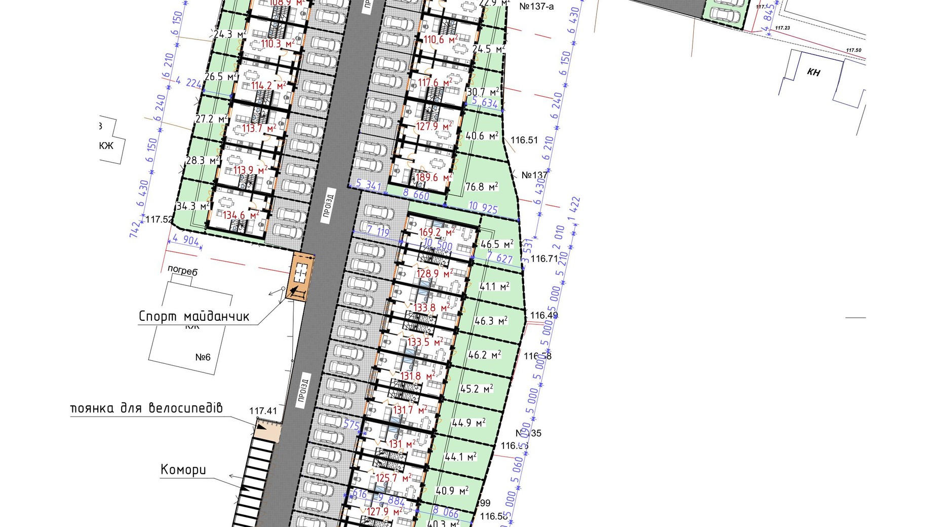 Таунхаус 40 ESTATES  генплан 880634