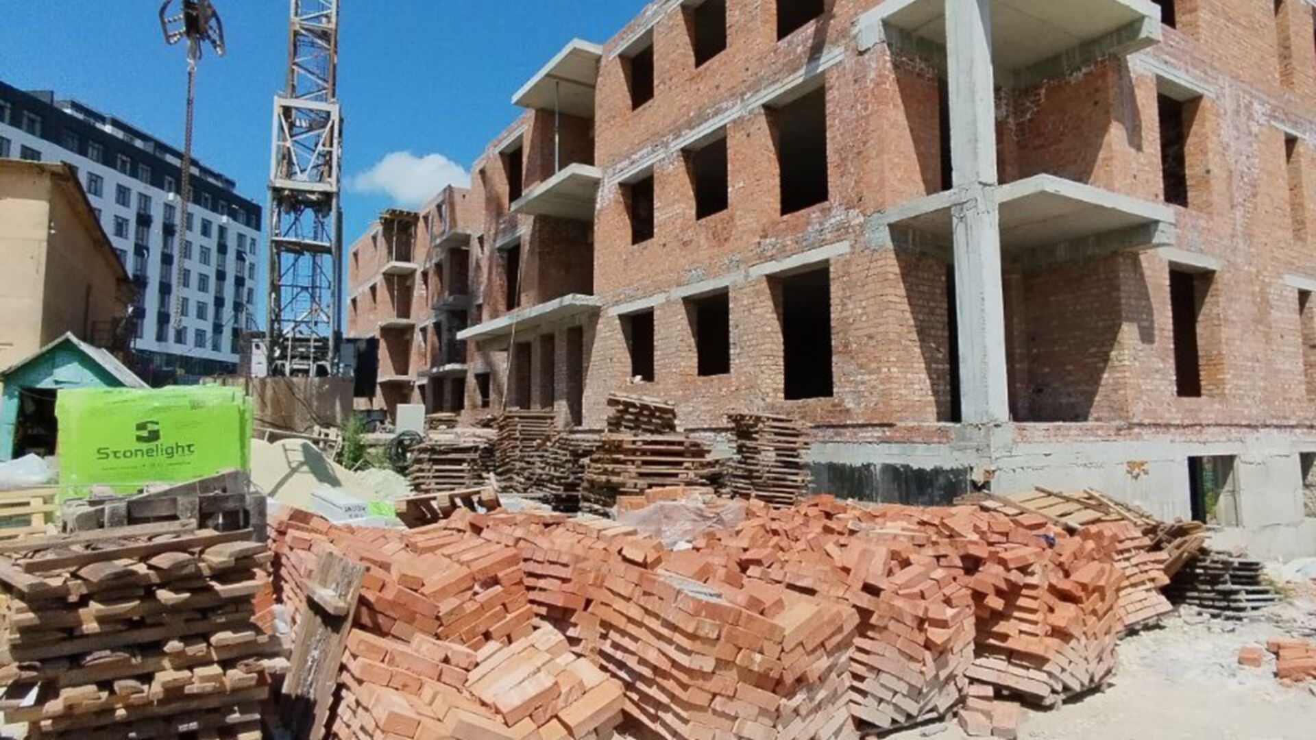 Состоянием на июнь 2025 года ЖК ул. Бориславская, 20 ход строительства фото 882896