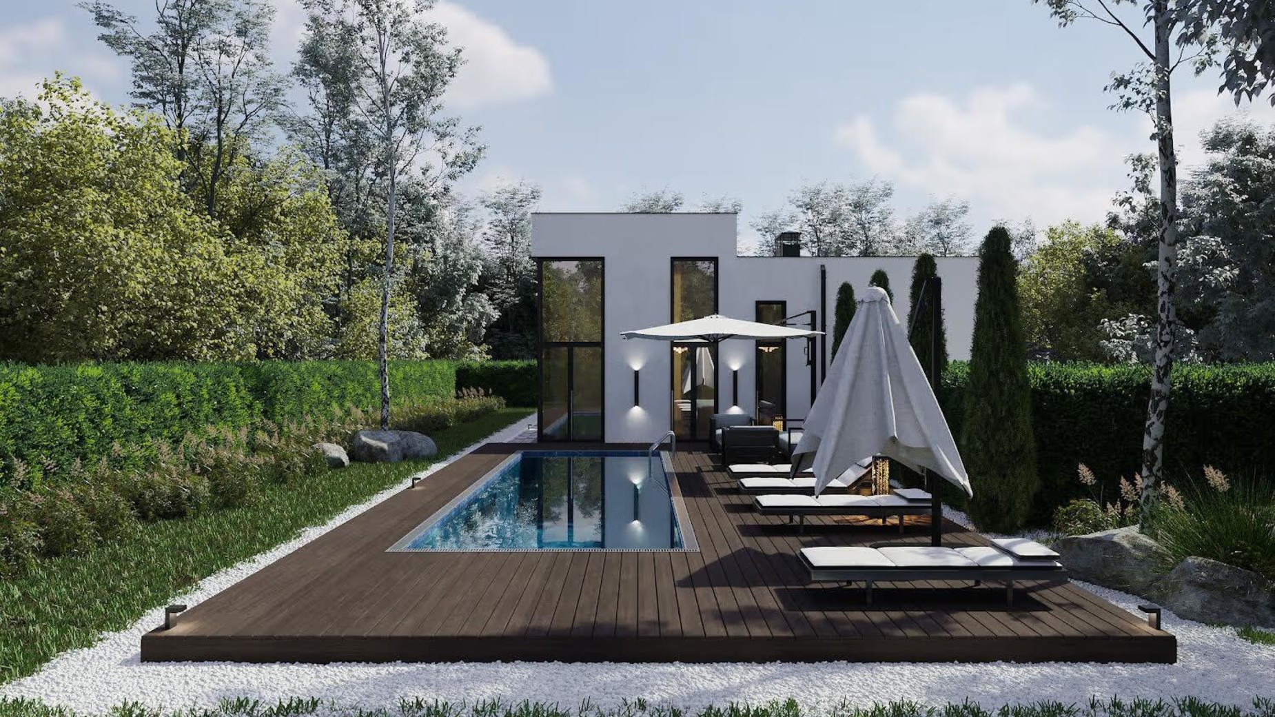 КГ RAY-ELENOVKA resort & SPA premium cottage city  фото 885757
