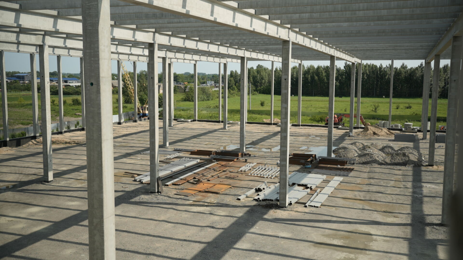 Логистический комплекс HUB LOGISTICS ход строительства фото 886237