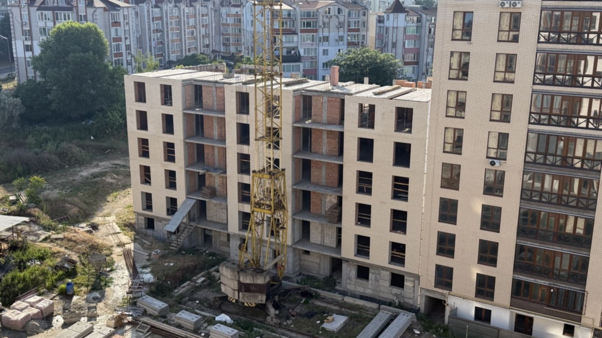 Станом на липень 2025 року ЖК Парус хід будівництва фото 886260