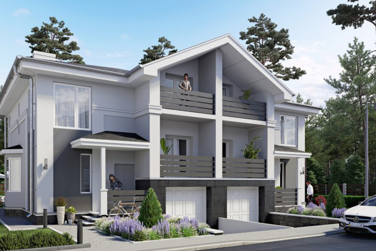 Дуплекс NEW Cottage Residence 3