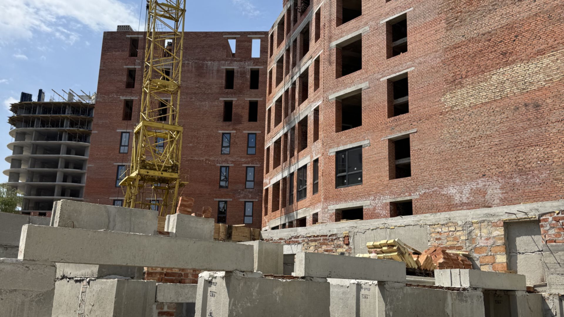 Состоянием на июль 2025 года ЖК Millennium (5 очередь) ход строительства фото 894538