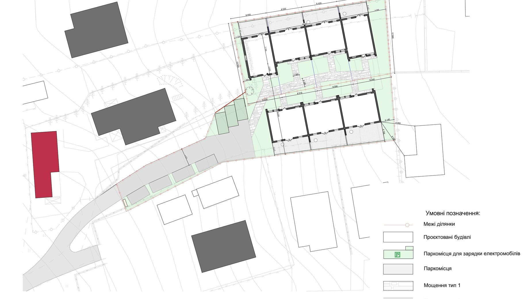 Таунхаус Kvarta  генплан 896482