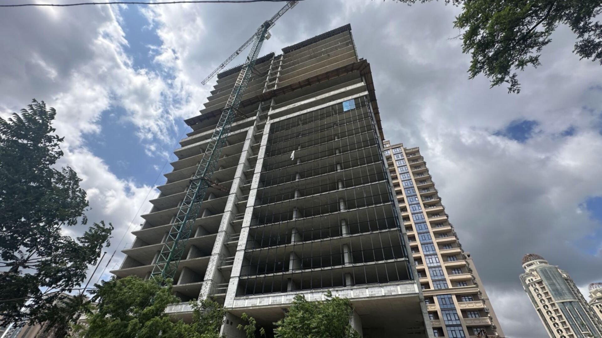 Состоянием на август 2025 года БЦ PlatOn ход строительства фото 896639