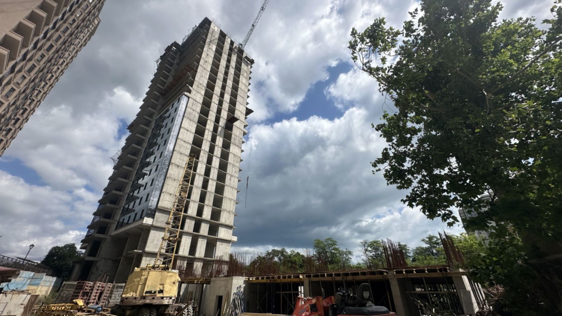 Состоянием на август 2025 года БЦ PlatOn ход строительства фото 896641