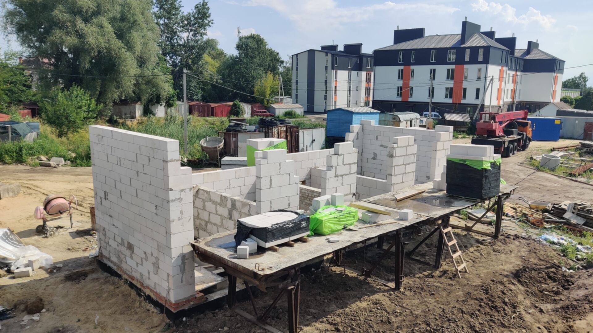 Состоянием на июль 2025 года ЖК Парковый ход строительства фото 902699