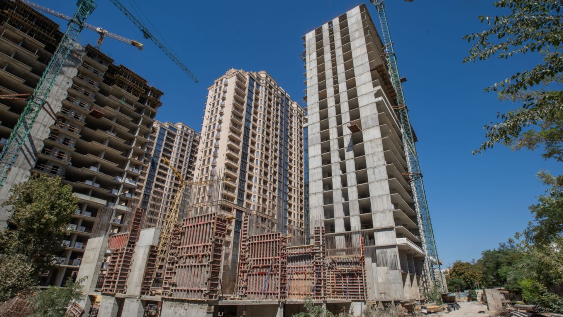 Состоянием на сентябрь 2025 года БЦ PlatOn ход строительства фото 908475